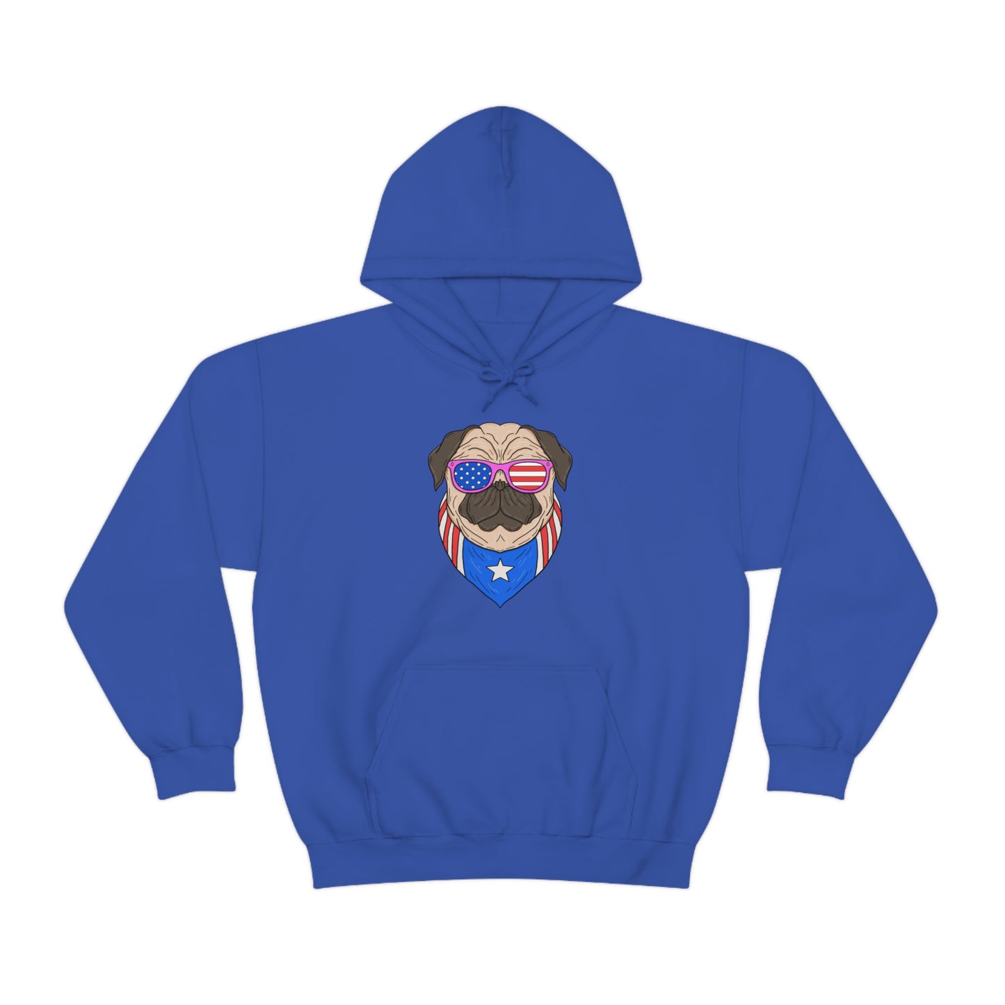 American Pug - Unisex Hooded Sweatshirt