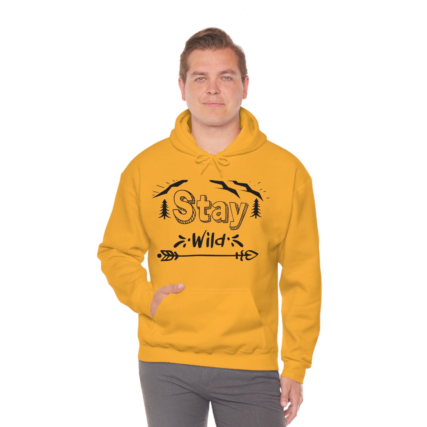 Stay Wild - Unisex Hooded Sweatshirt