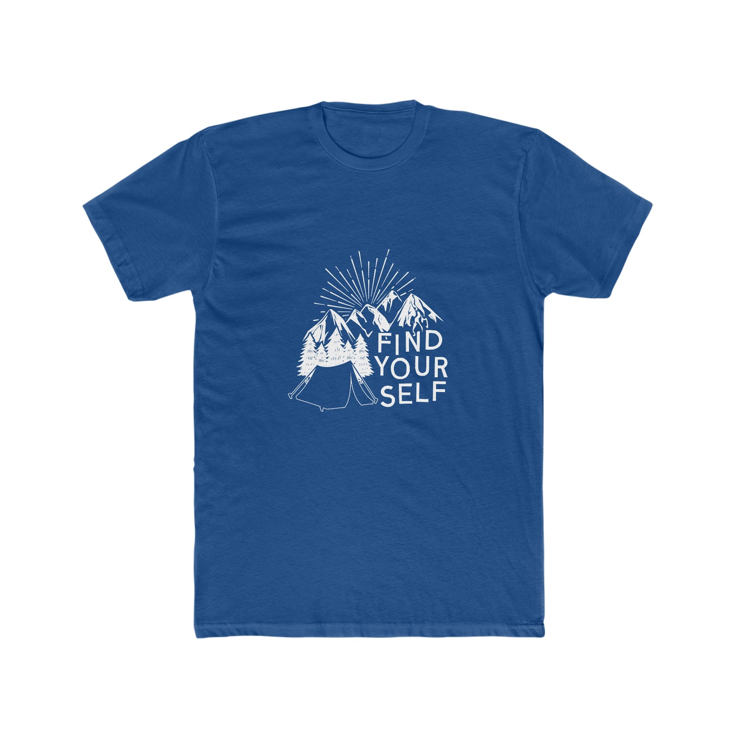 Find Yourself - Men's Cotton Crew Tee