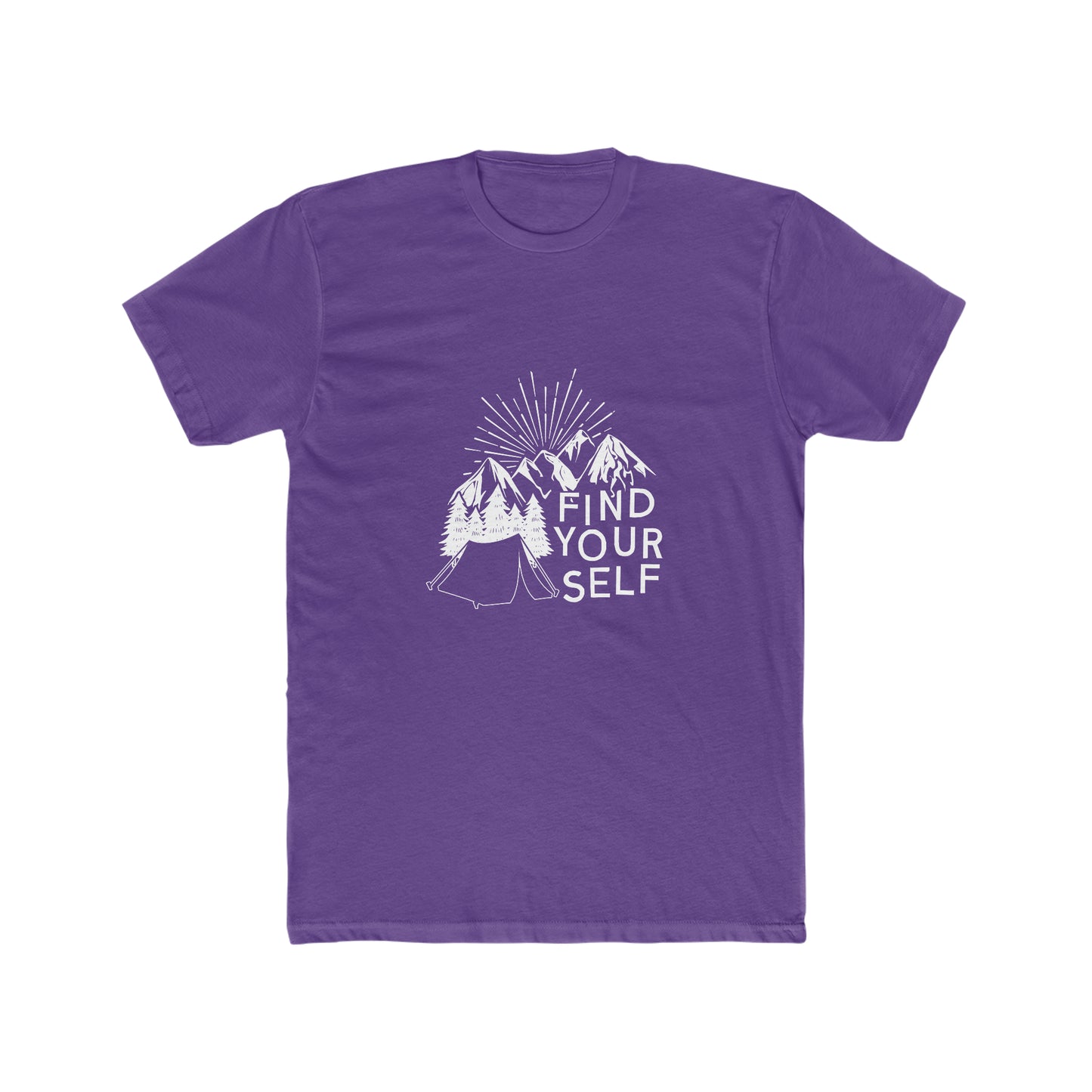 Find Yourself - Men's Cotton Crew Tee