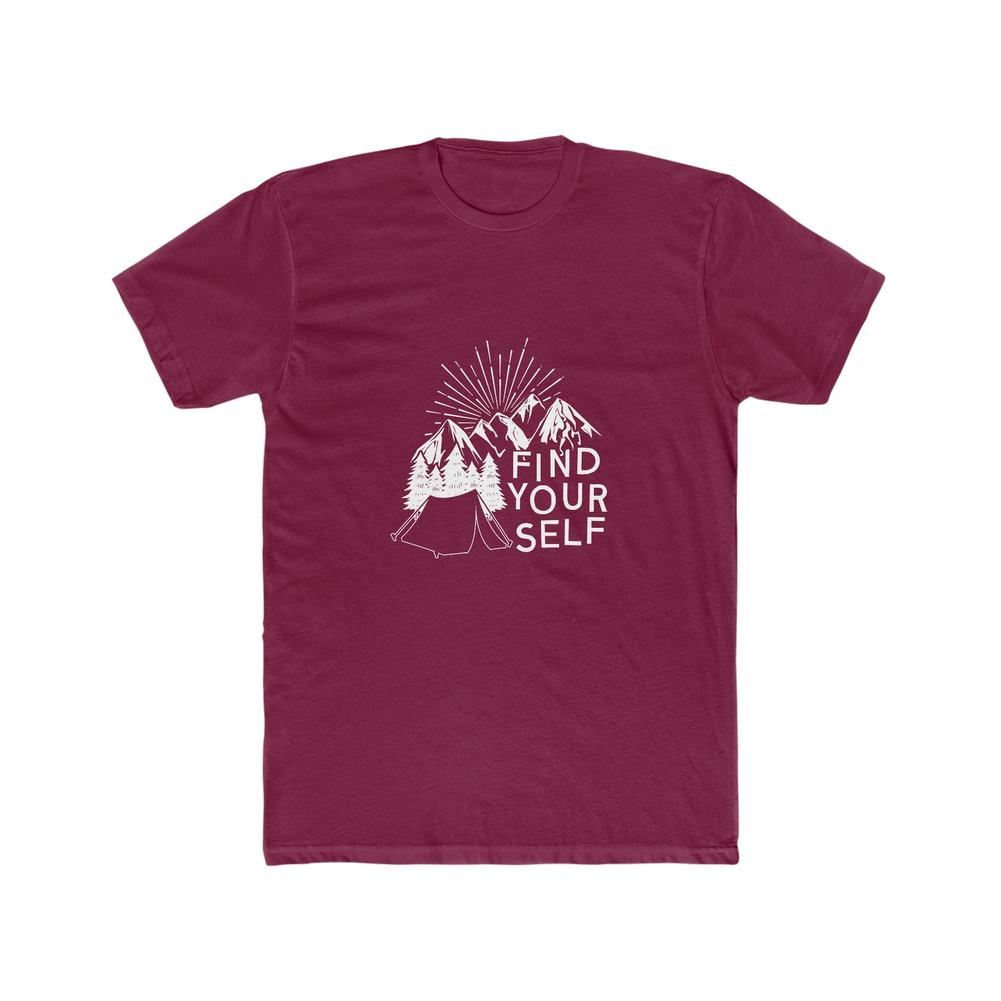 Find Yourself - Men's Cotton Crew Tee