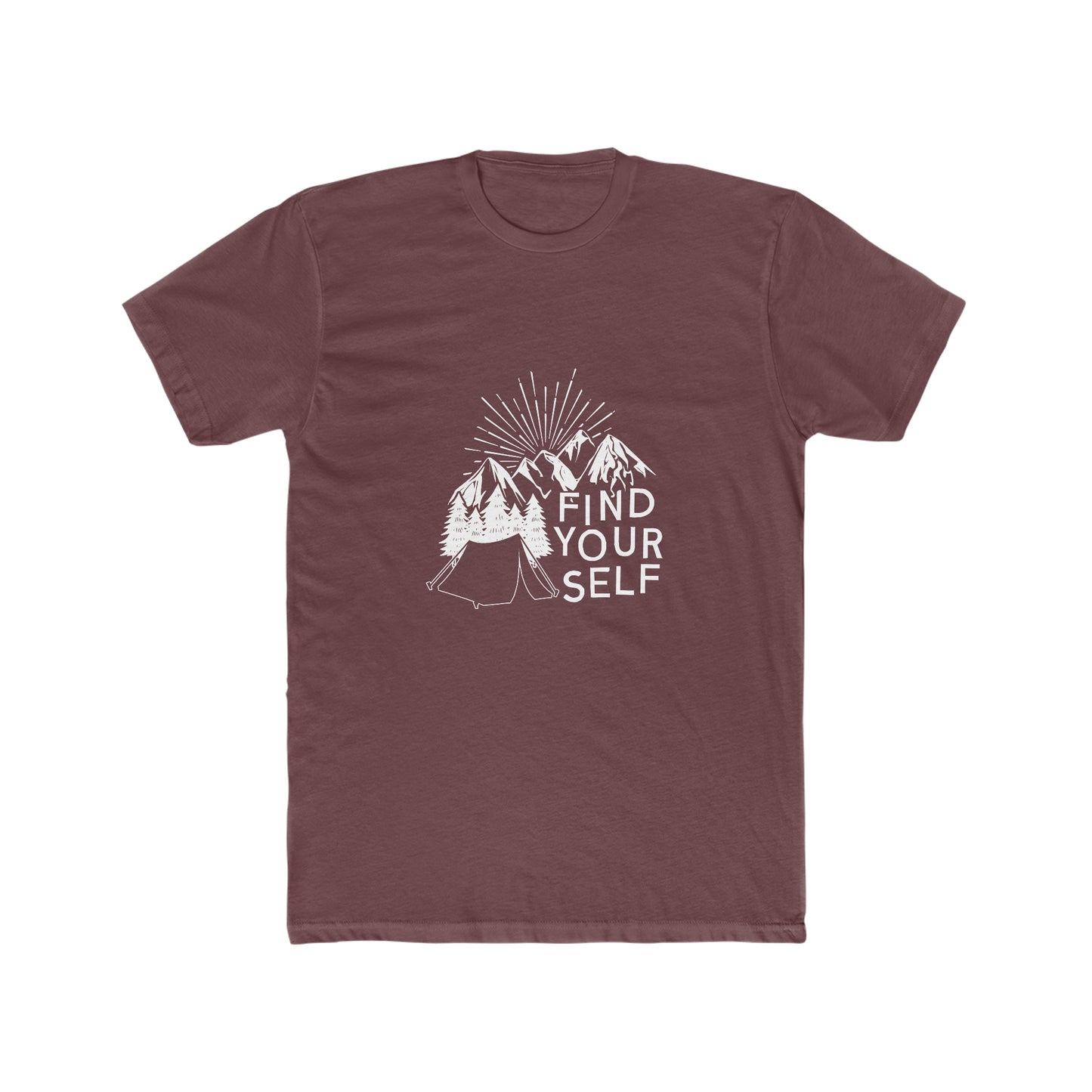 Find Yourself - Men's Cotton Crew Tee