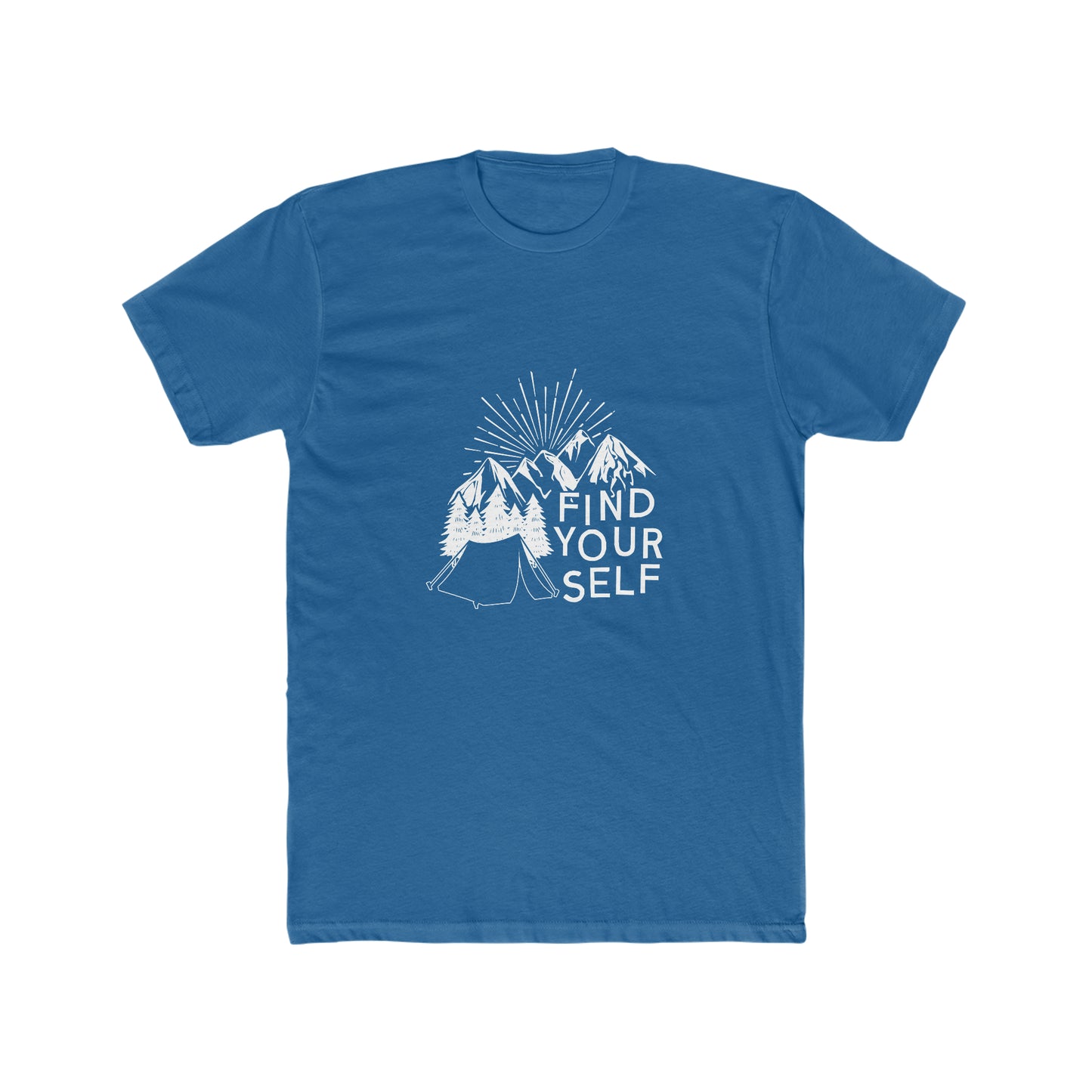Find Yourself - Men's Cotton Crew Tee