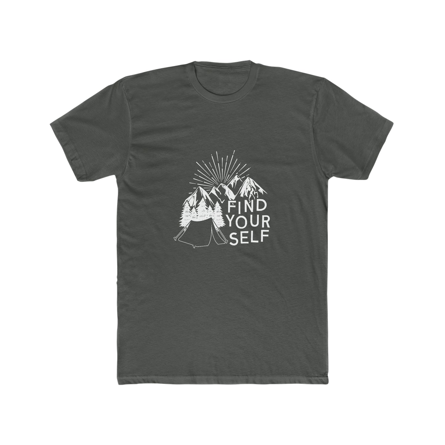 Find Yourself - Men's Cotton Crew Tee
