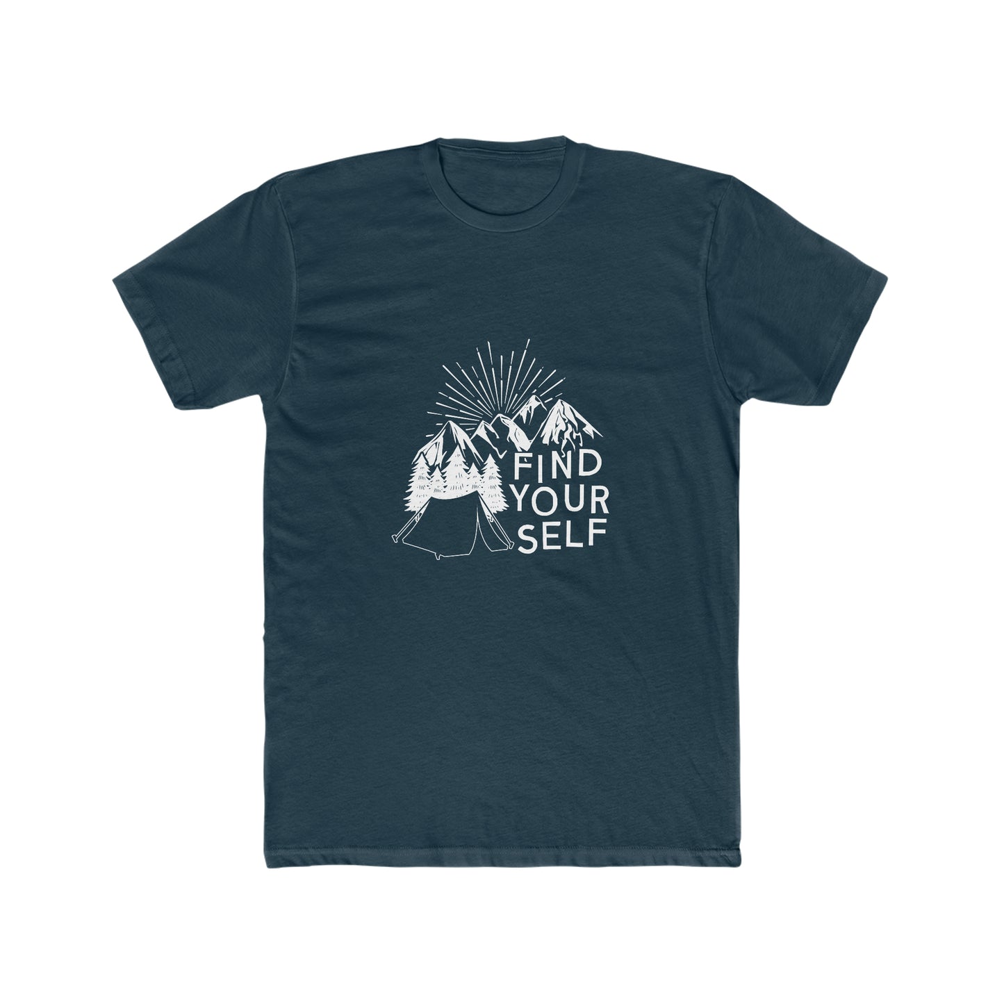 Find Yourself - Men's Cotton Crew Tee