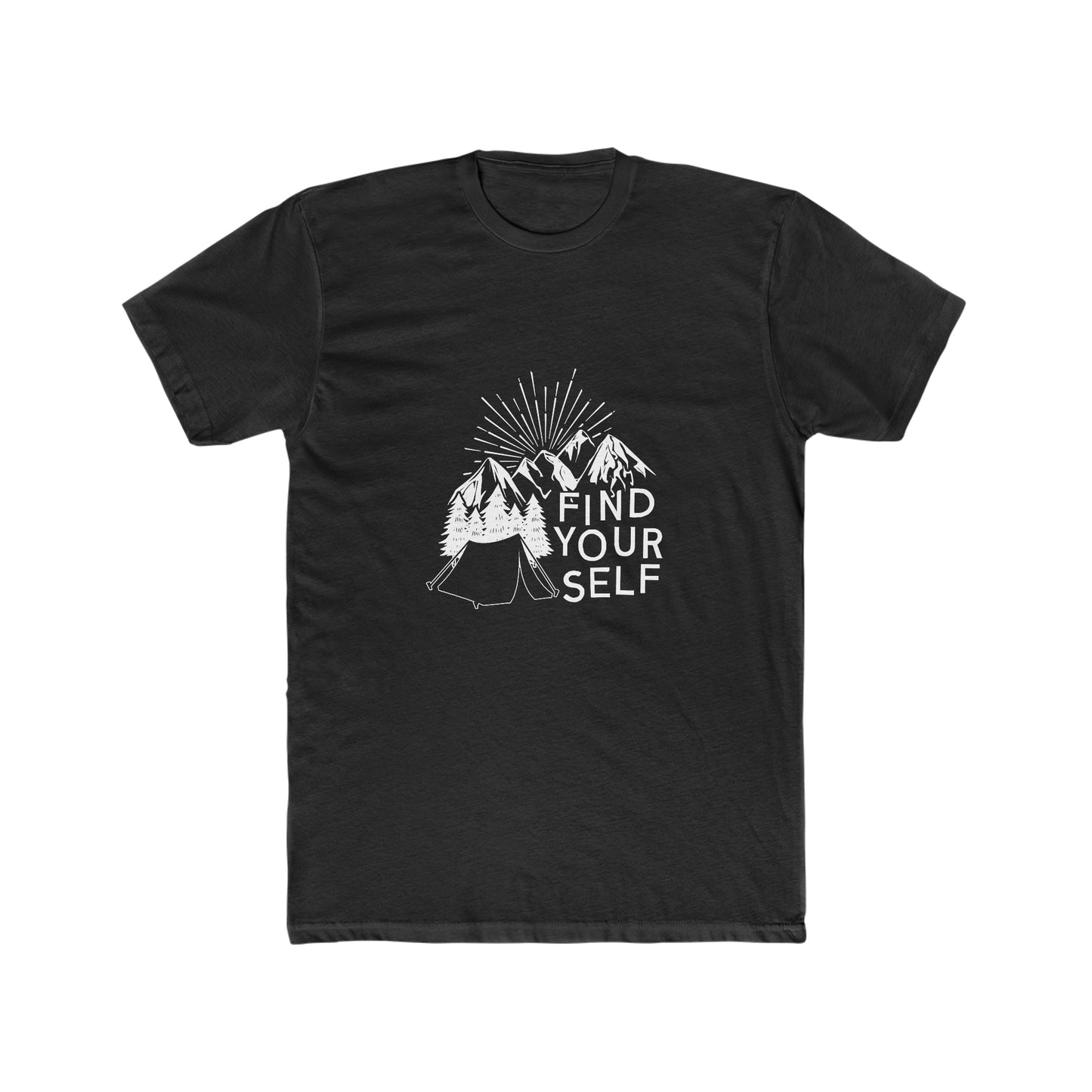 Find Yourself - Men's Cotton Crew Tee