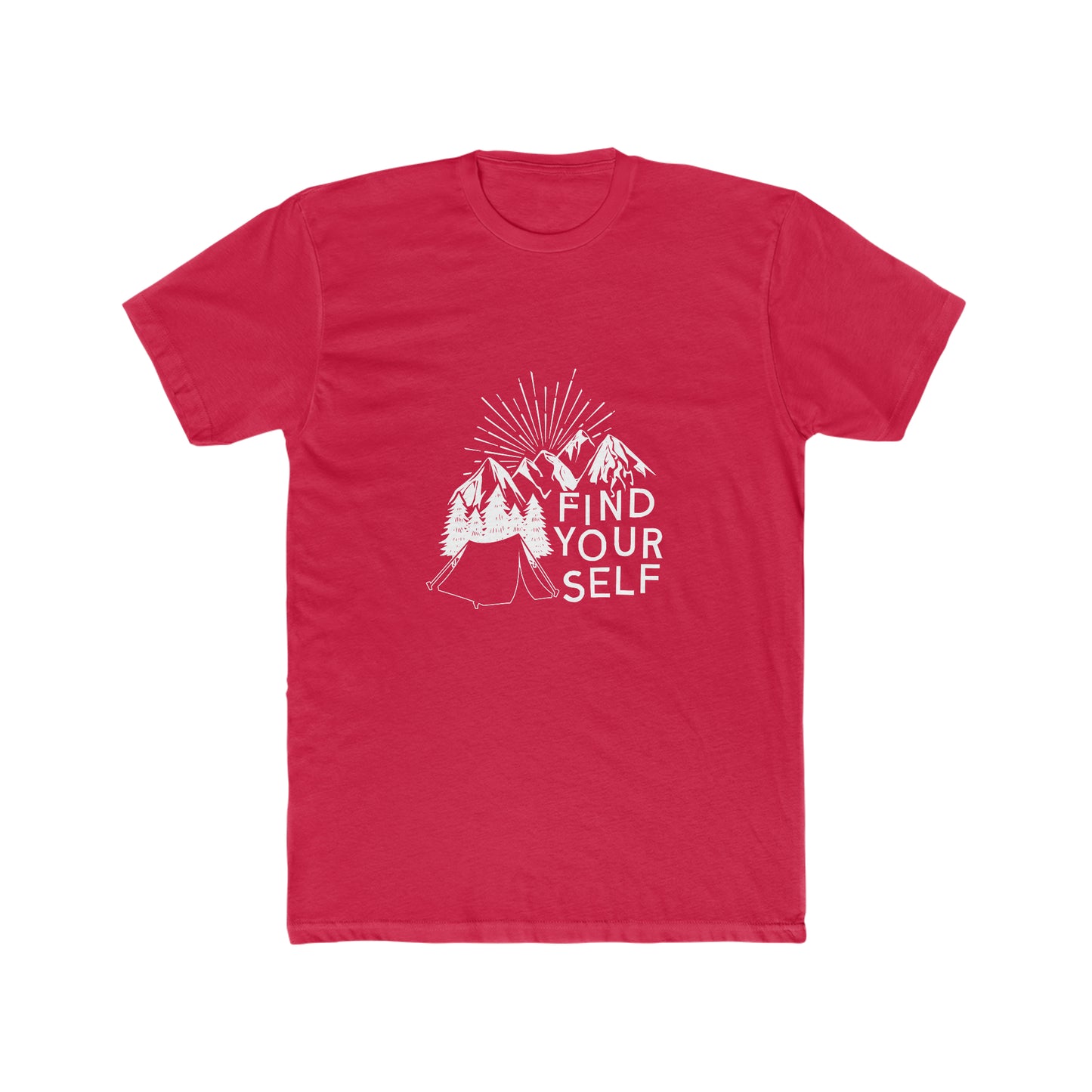 Find Yourself - Men's Cotton Crew Tee