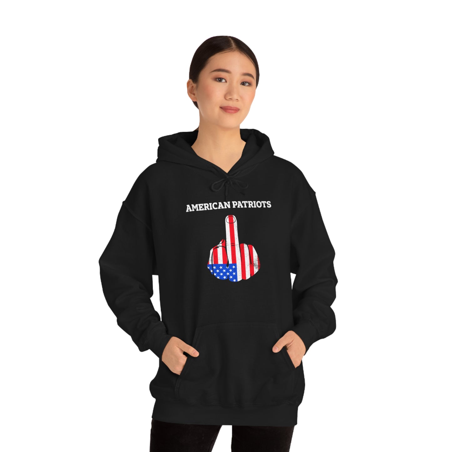 On Behalf Of American Patriots - Unisex Hooded Sweatshirt