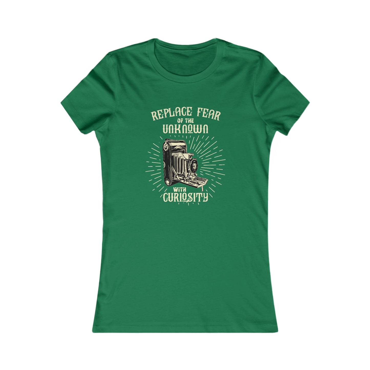 Replace Fear of the Unknown with Curiosity - Women's Tee
