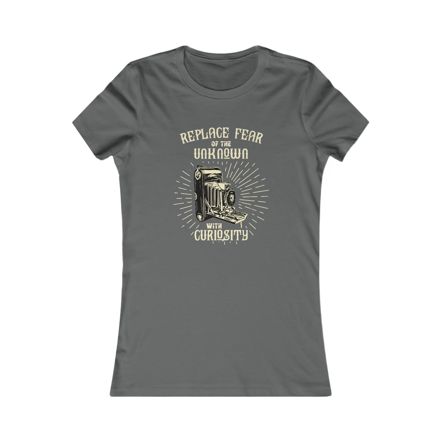 Replace Fear of the Unknown with Curiosity - Women's Tee