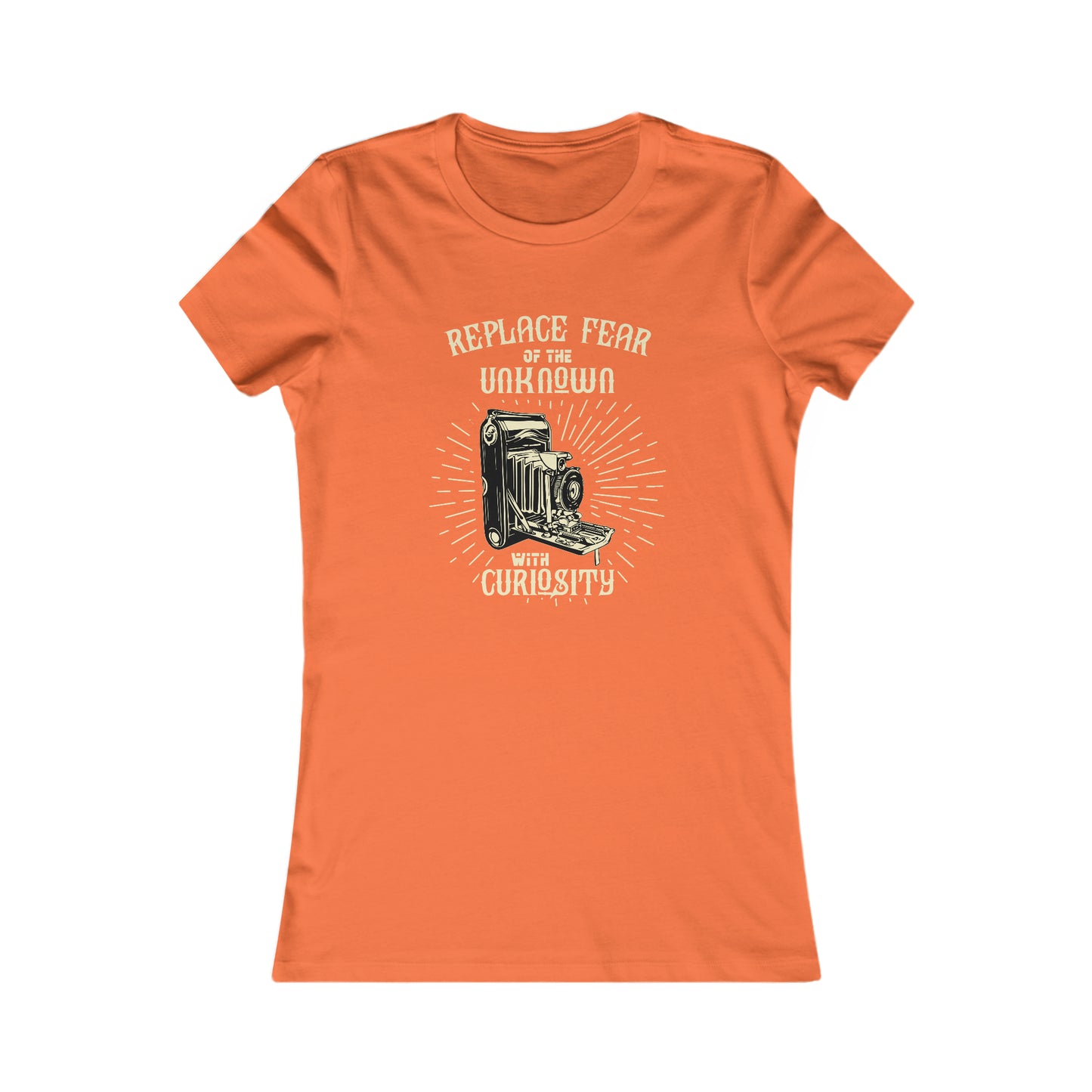 Replace Fear of the Unknown with Curiosity - Women's Tee