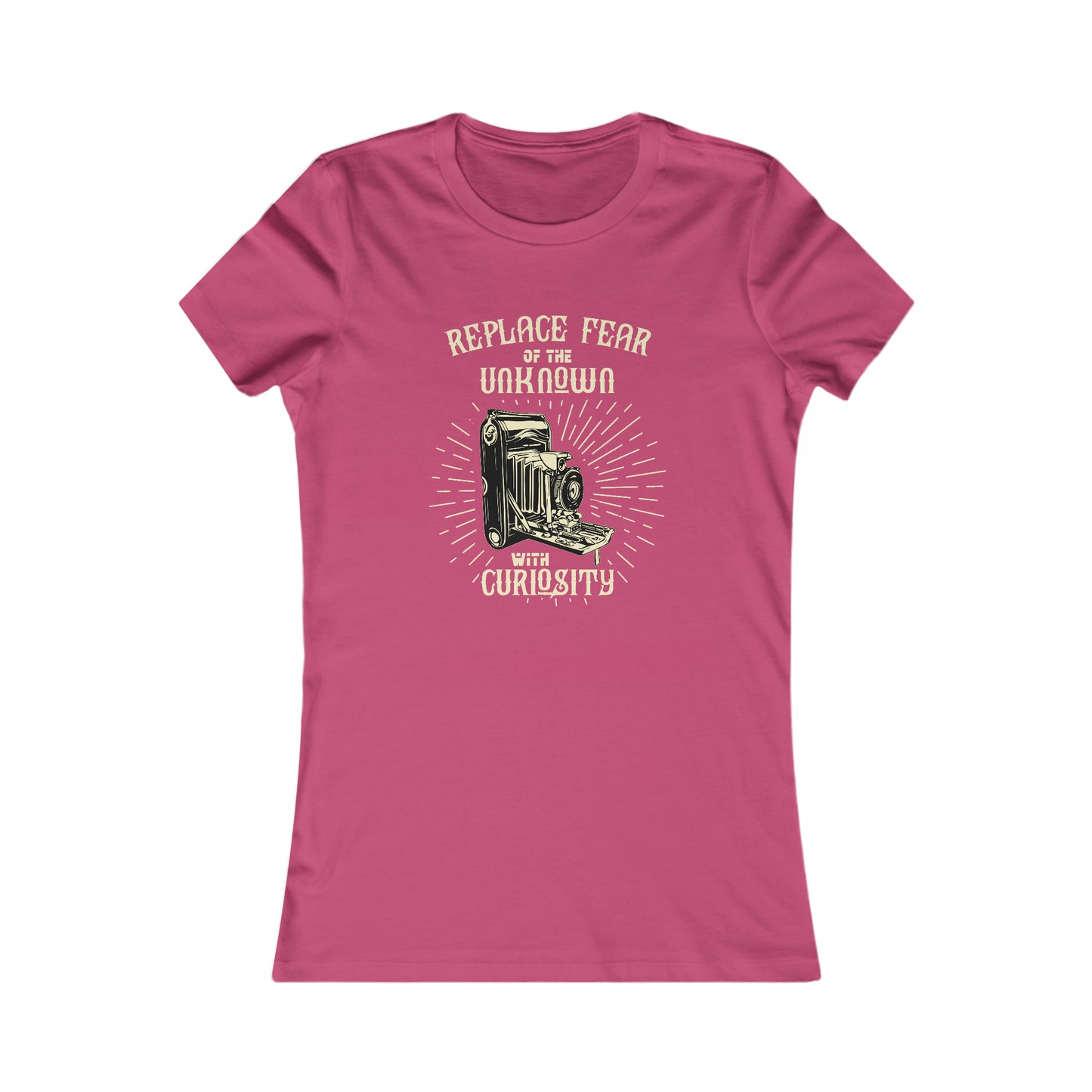 Replace Fear of the Unknown with Curiosity - Women's Tee