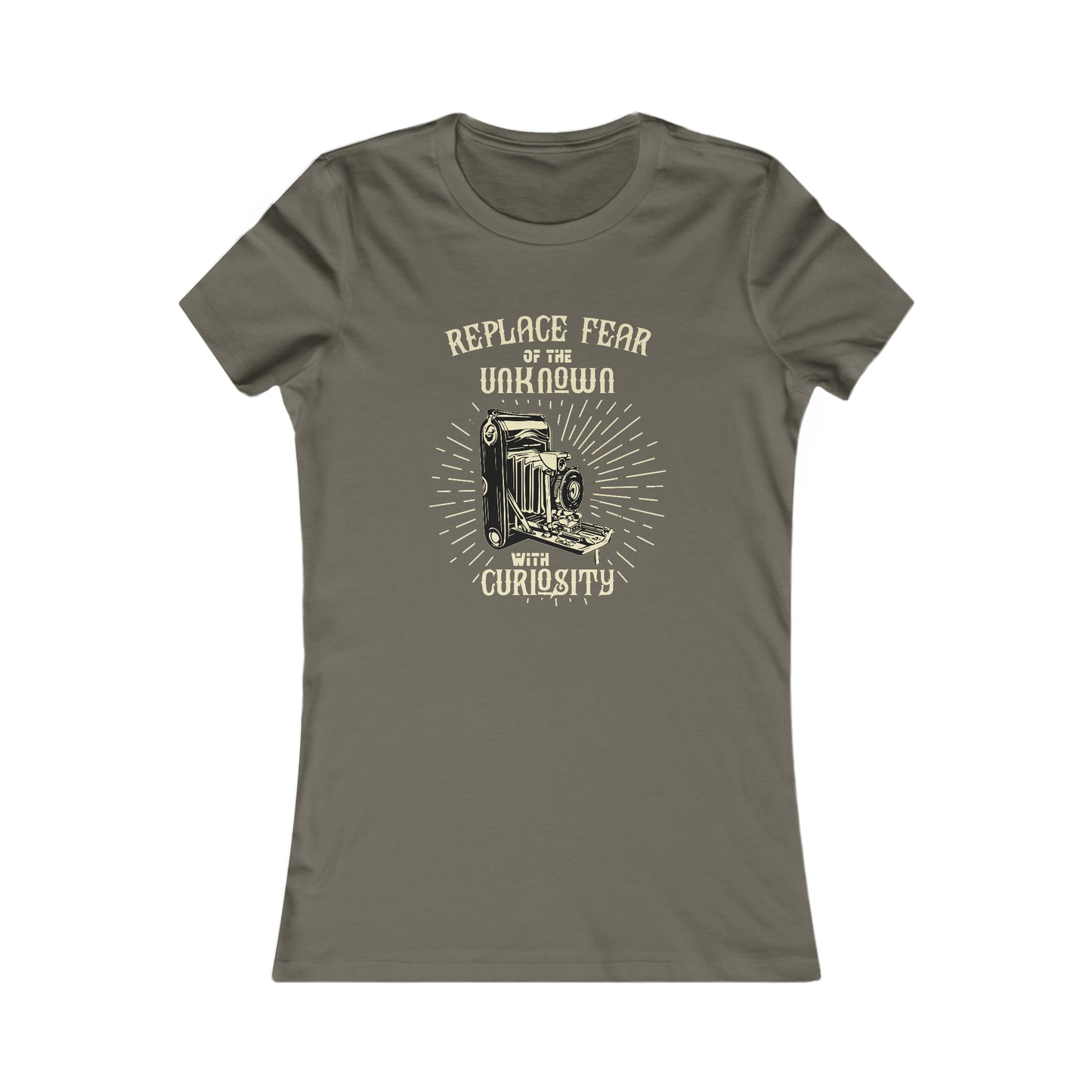 Replace Fear of the Unknown with Curiosity - Women's Tee