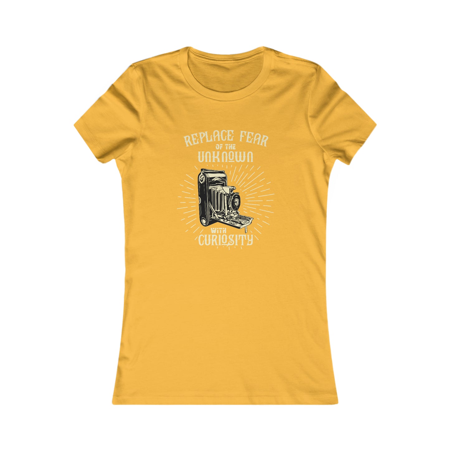 Replace Fear of the Unknown with Curiosity - Women's Tee
