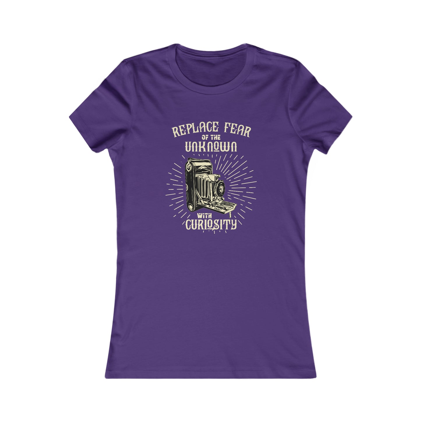 Replace Fear of the Unknown with Curiosity - Women's Tee