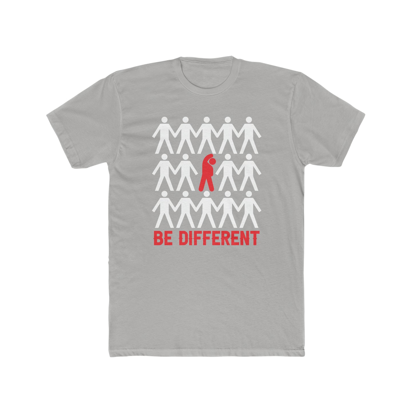 Be Different - Men's Cotton Crew Tee