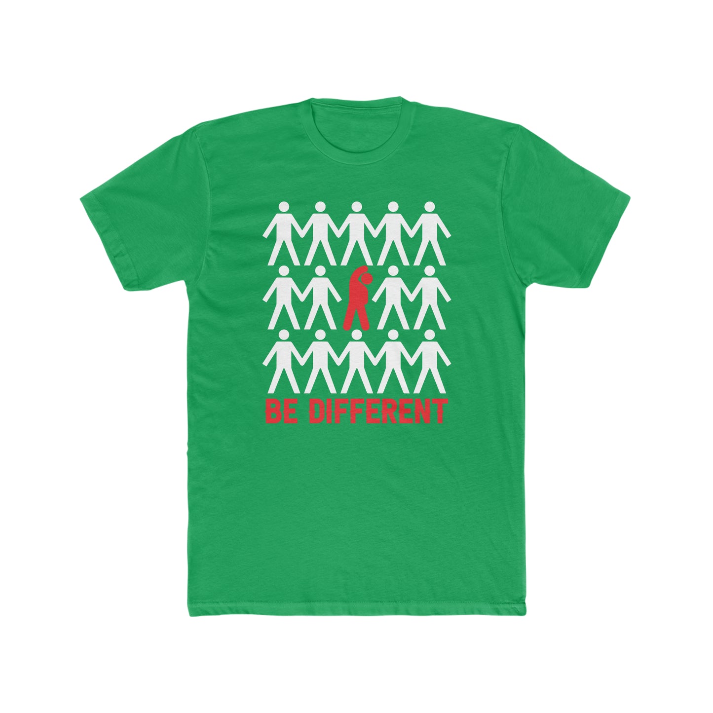 Be Different - Men's Cotton Crew Tee