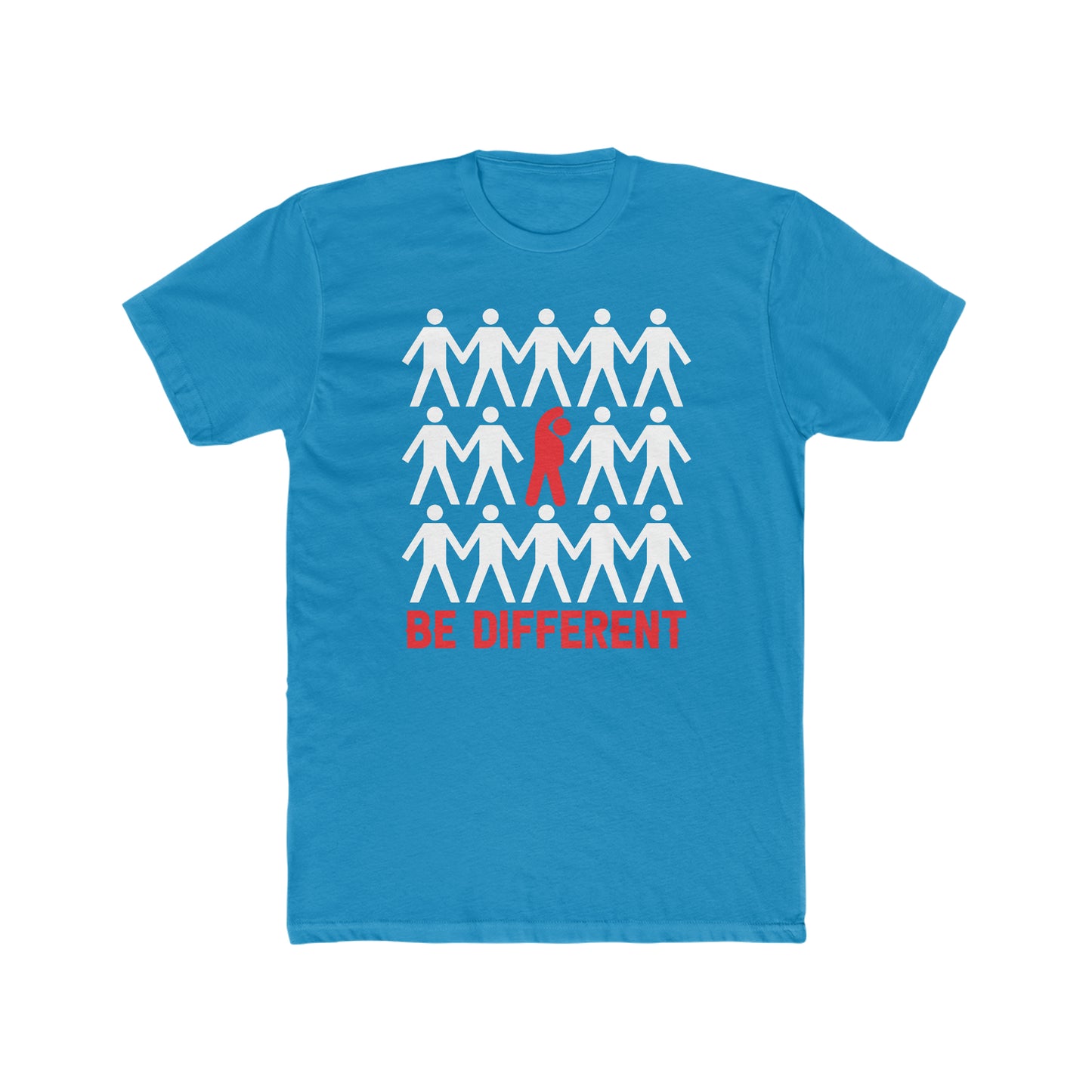 Be Different - Men's Cotton Crew Tee
