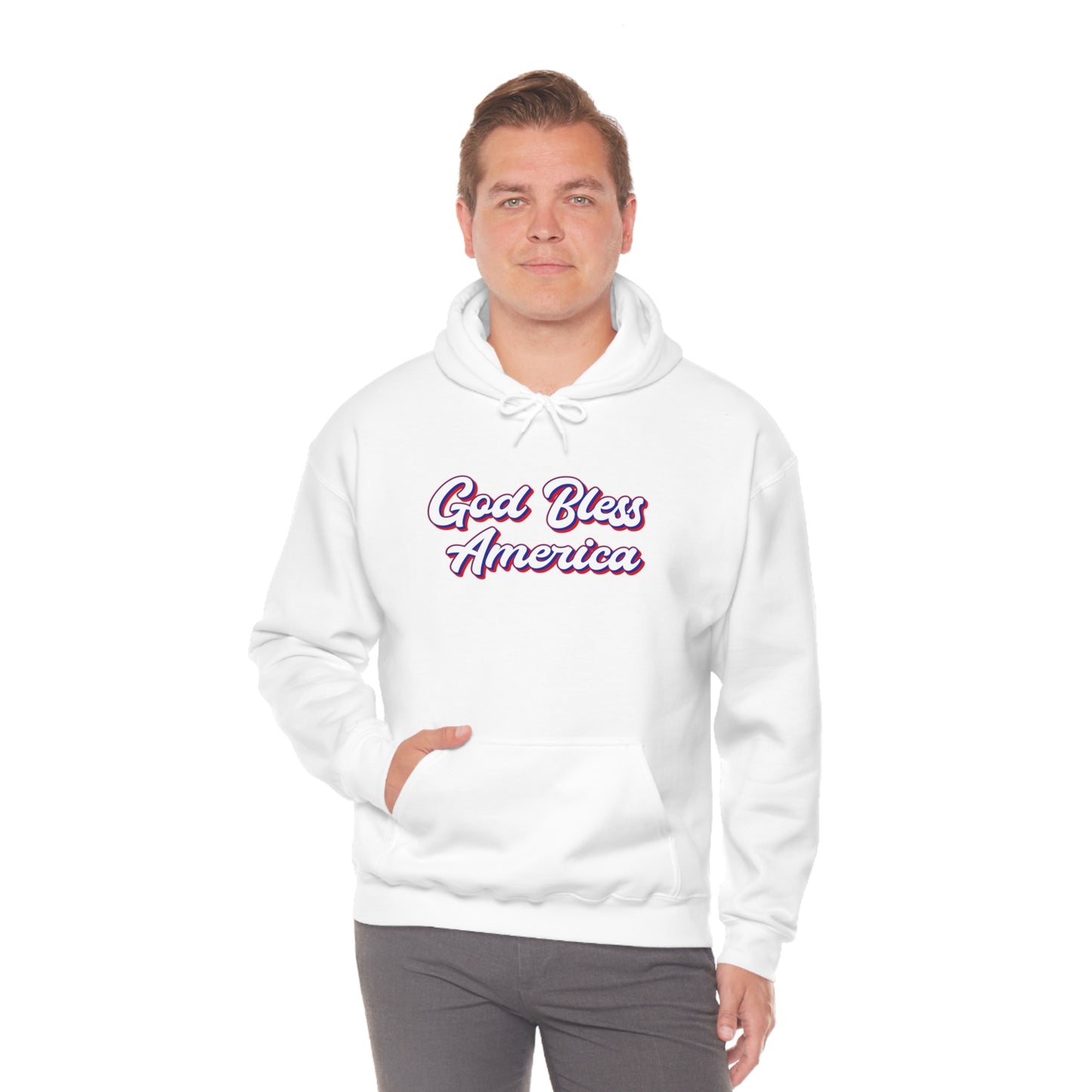 God Bless America - Unisex Hooded Sweatshirt