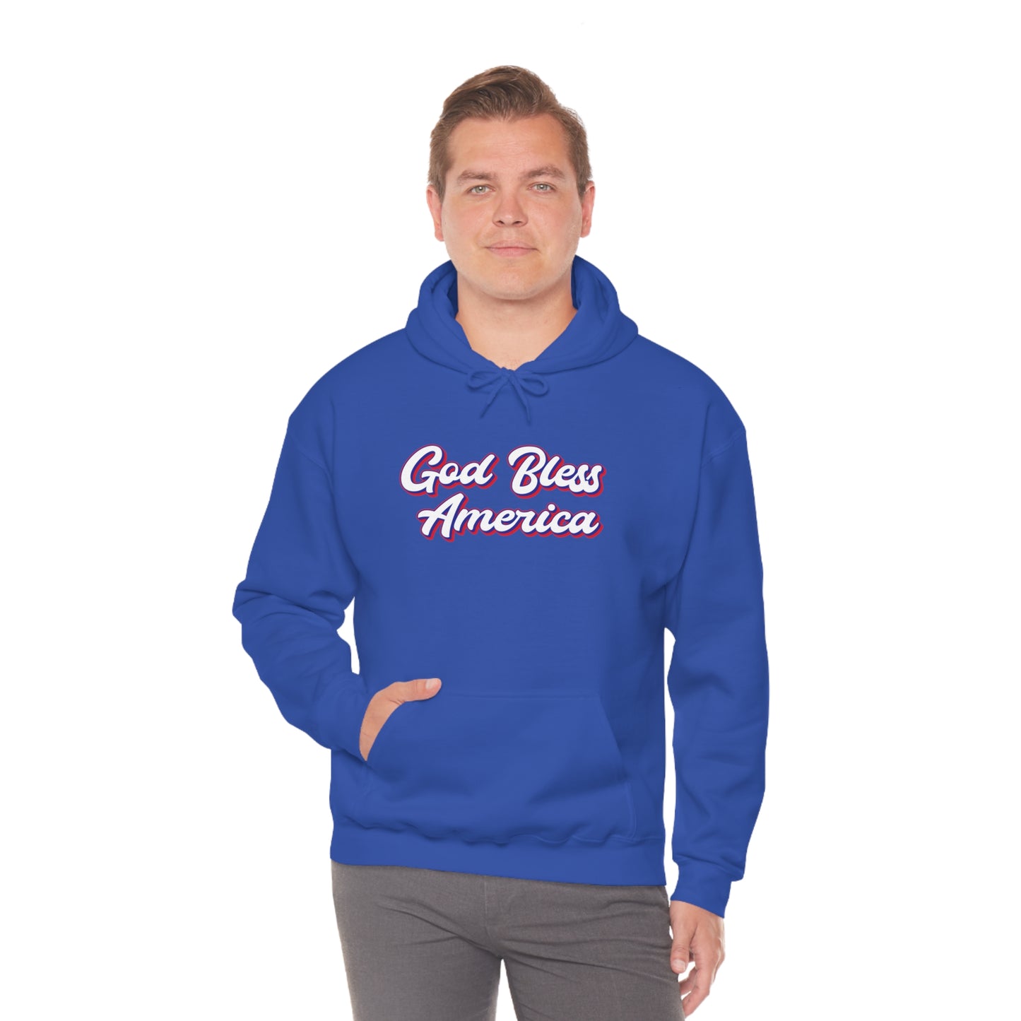 God Bless America - Unisex Hooded Sweatshirt