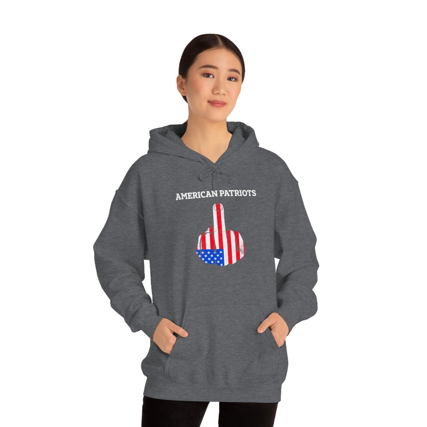 On Behalf Of American Patriots - Unisex Hooded Sweatshirt