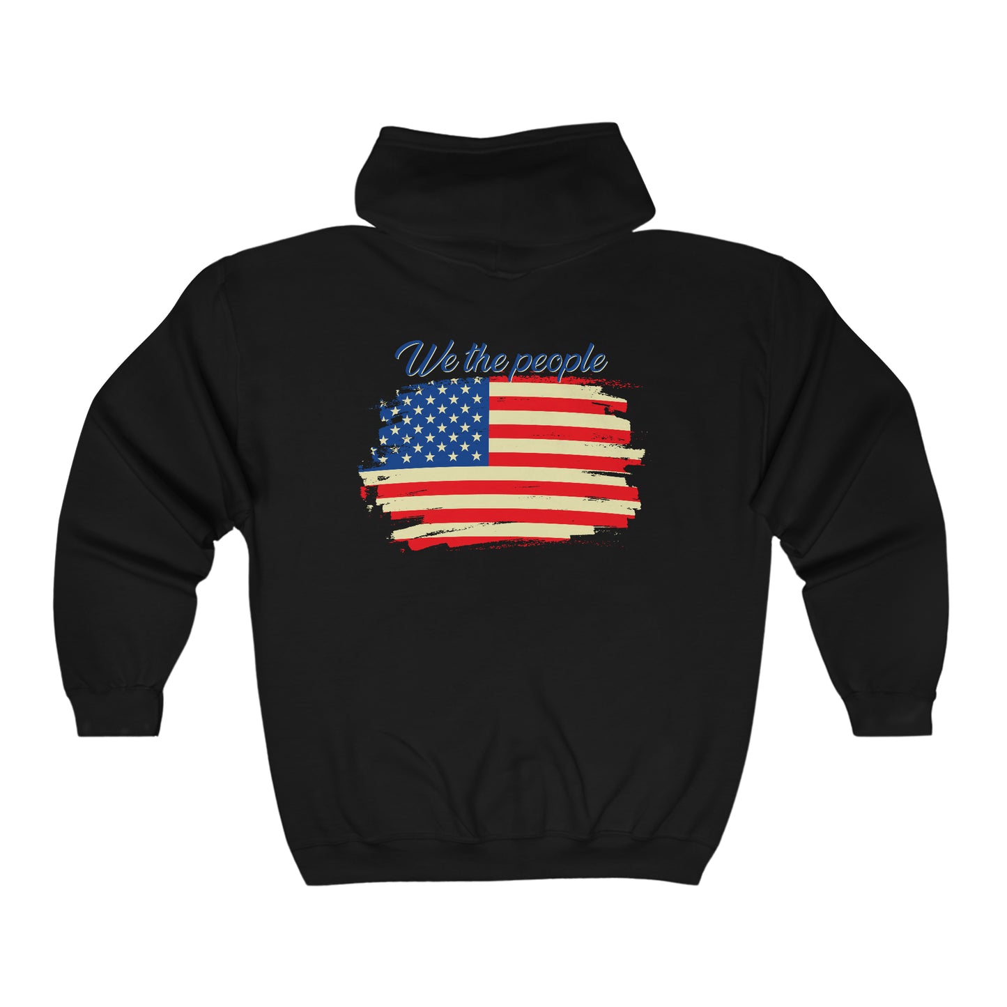 We The People - Unisex Full Zip Hooded Sweatshirt