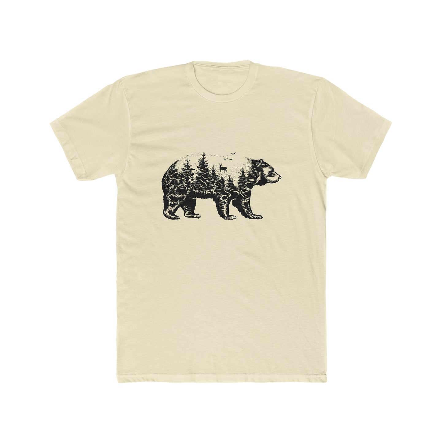 Bear - Men's Cotton Crew Tee