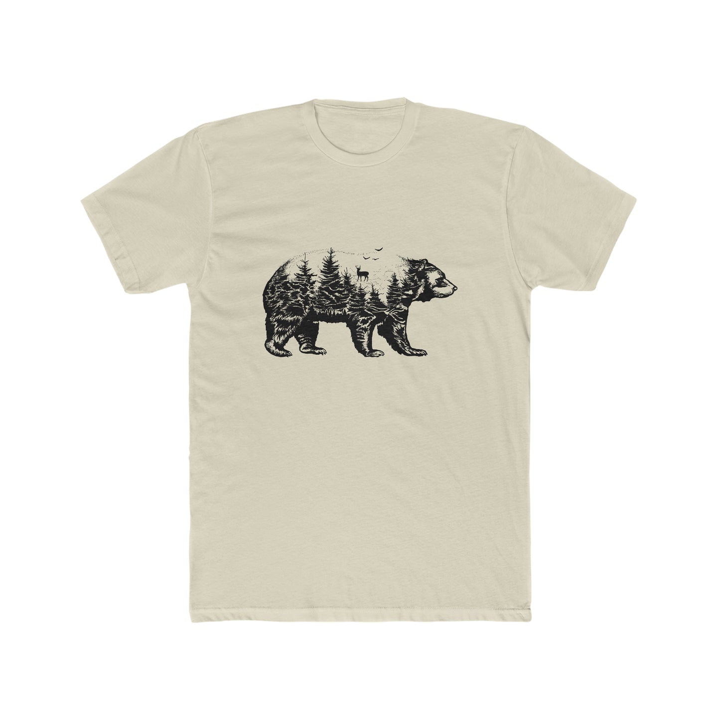 Bear - Men's Cotton Crew Tee