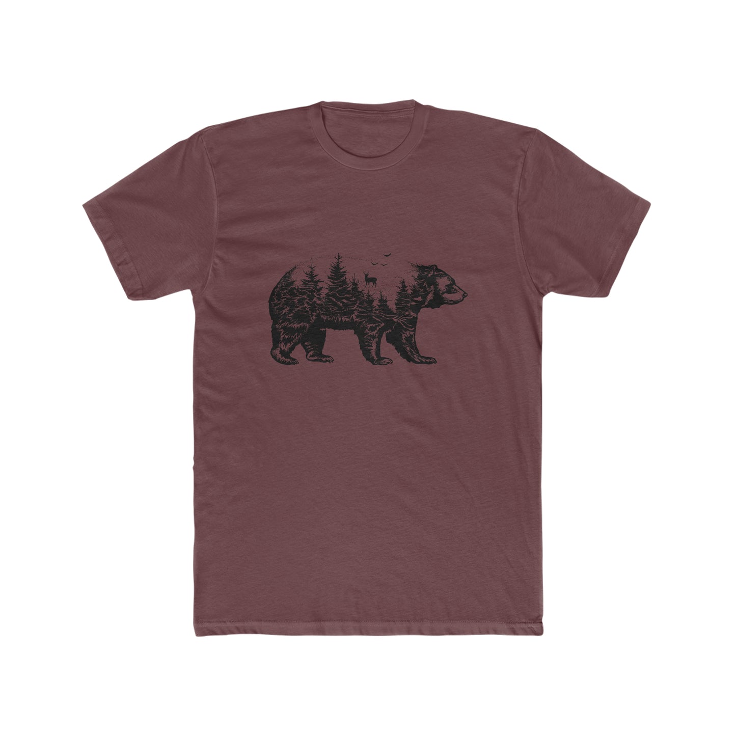 Bear - Men's Cotton Crew Tee