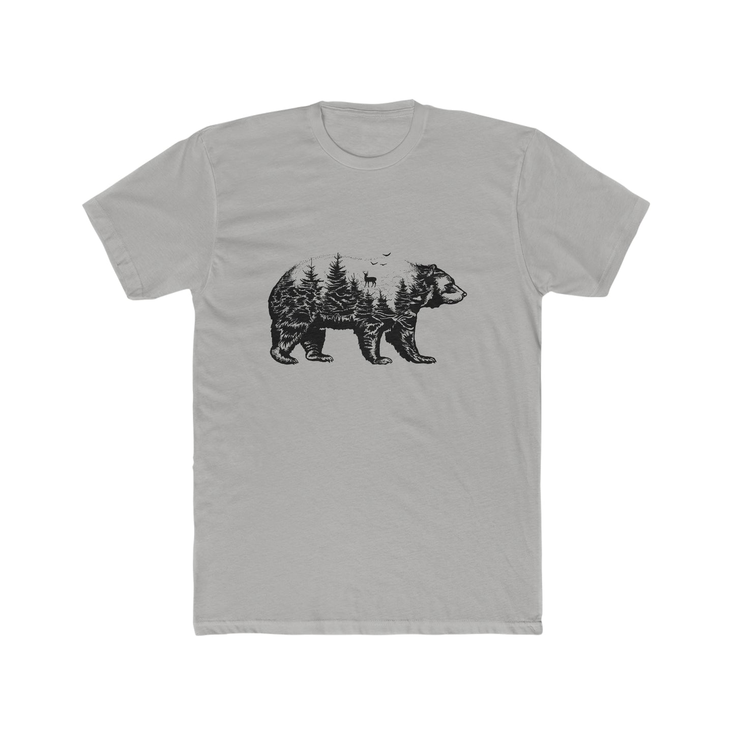 Bear - Men's Cotton Crew Tee