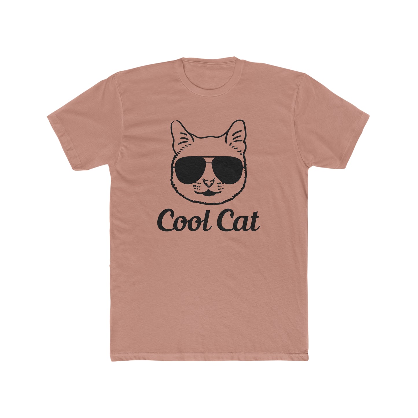 Cool Cat - Men's Cotton Crew Tee