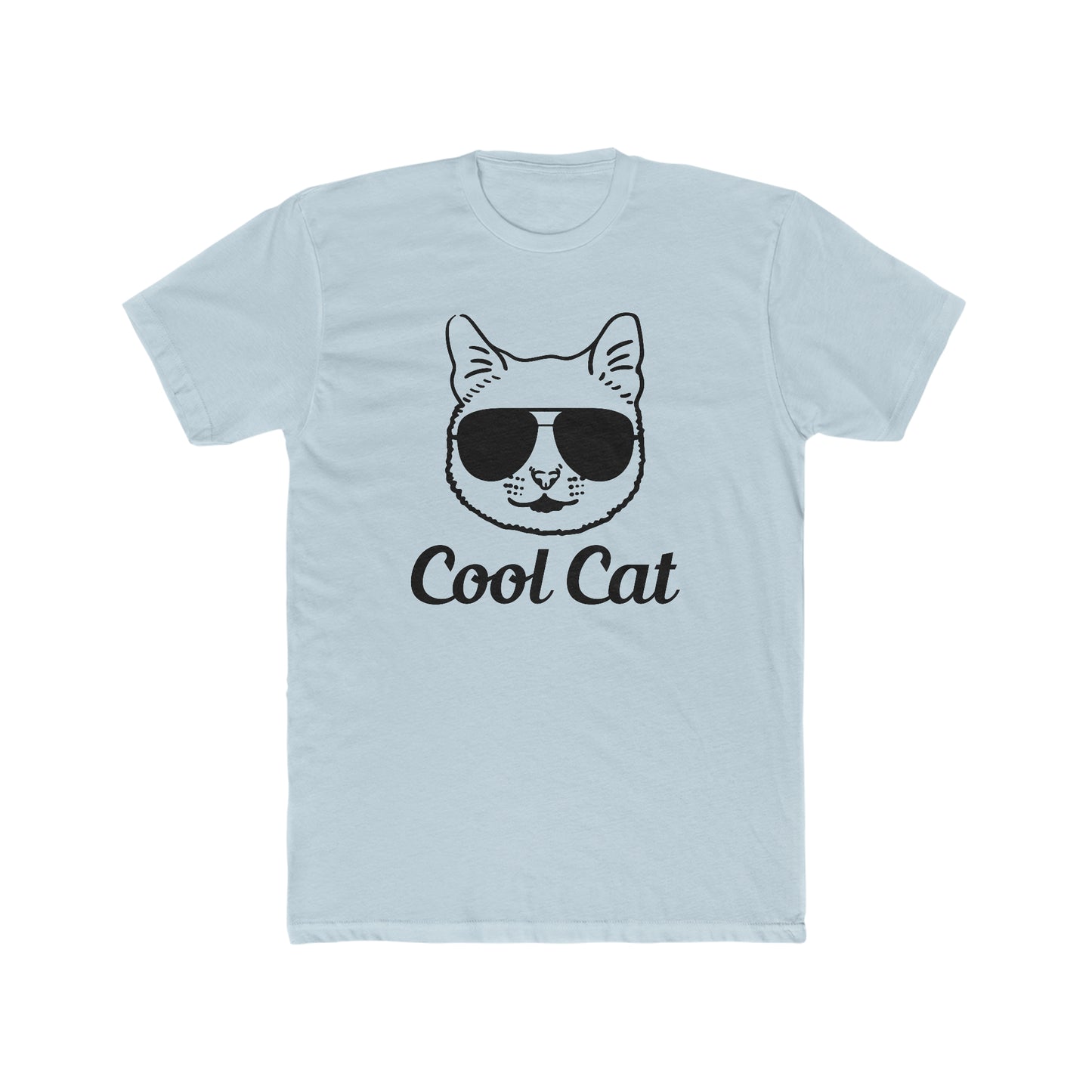 Cool Cat - Men's Cotton Crew Tee