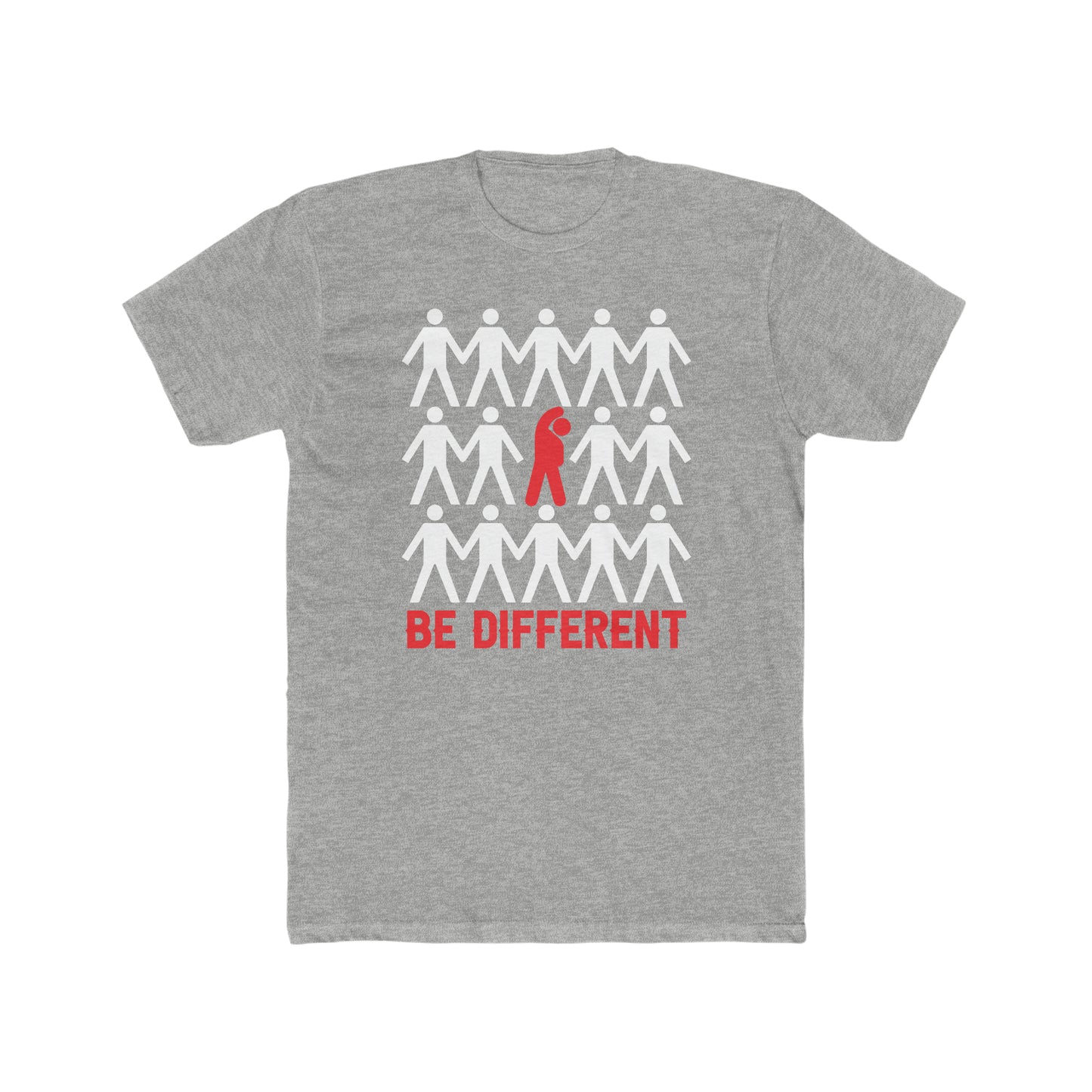 Be Different - Men's Cotton Crew Tee