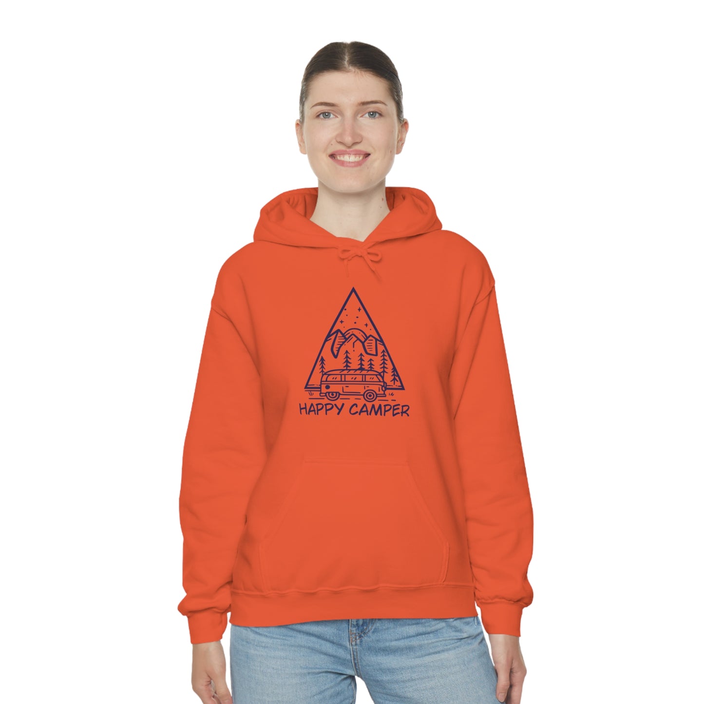 Happy Camper - Unisex Hooded Sweatshirt