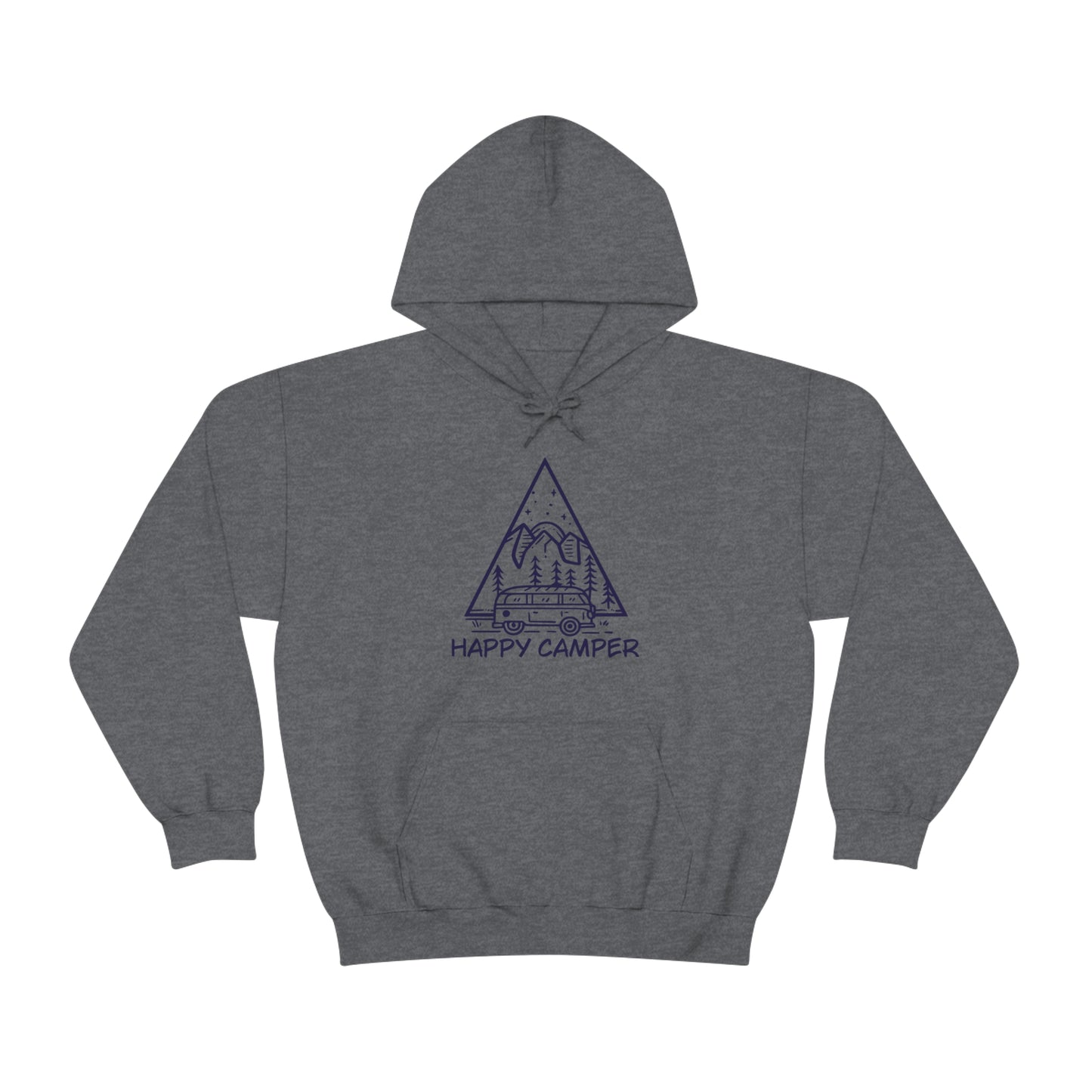 Happy Camper - Unisex Hooded Sweatshirt