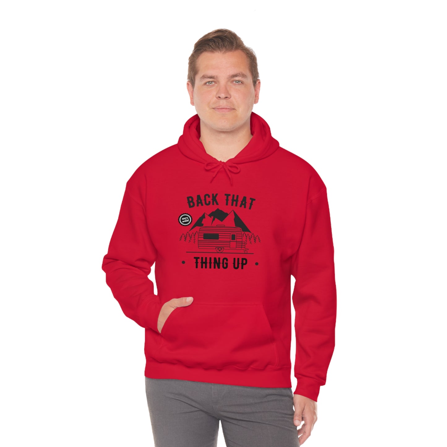 Back That Thing Up - Unisex Hooded Sweatshirt