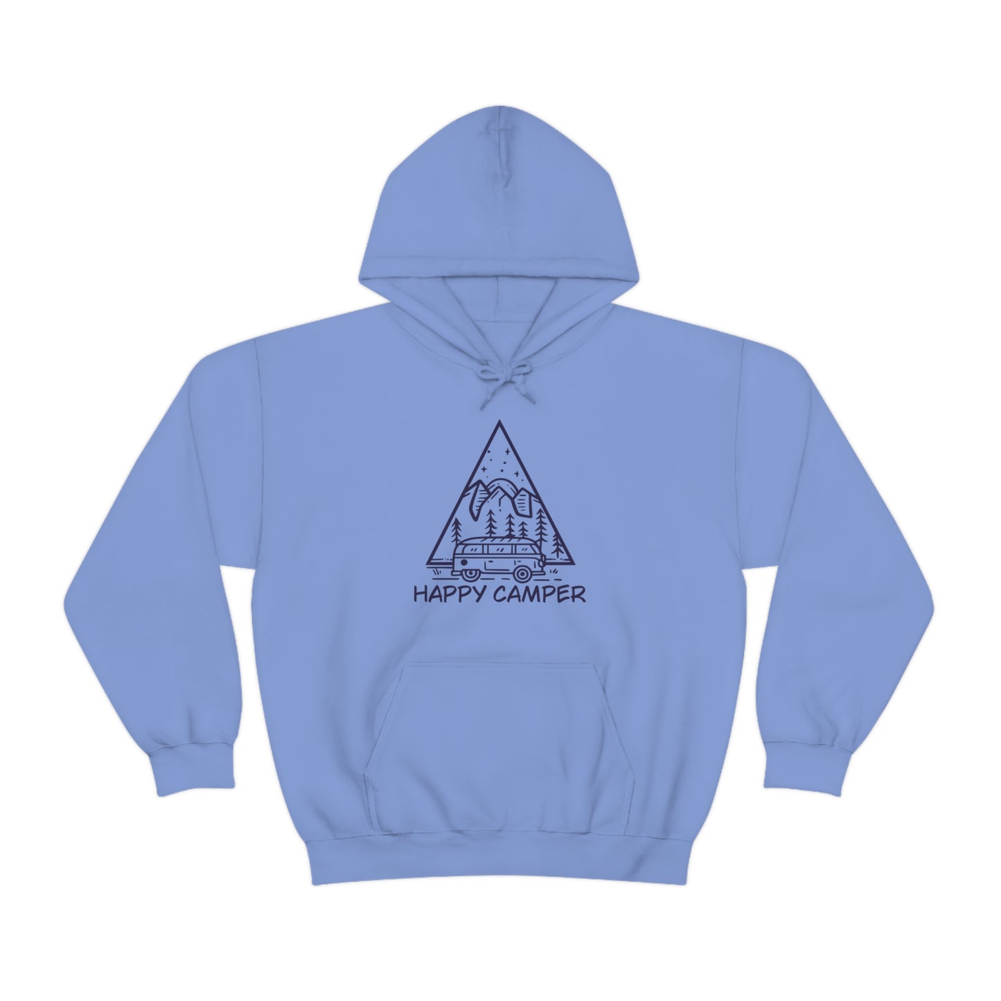 Happy Camper - Unisex Hooded Sweatshirt