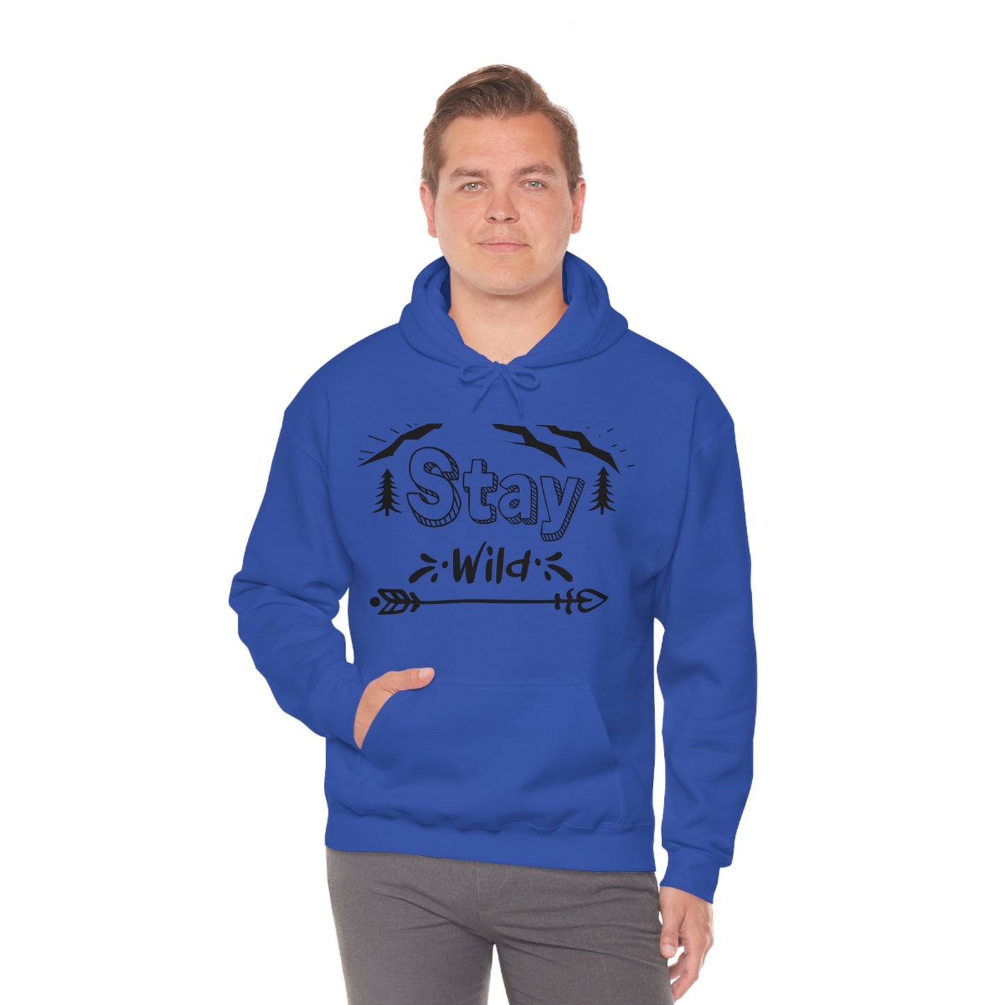 Stay Wild - Unisex Hooded Sweatshirt