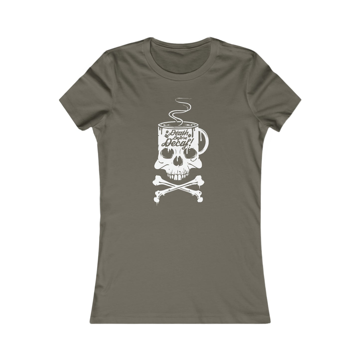Death Before Decaf - Women's Tee