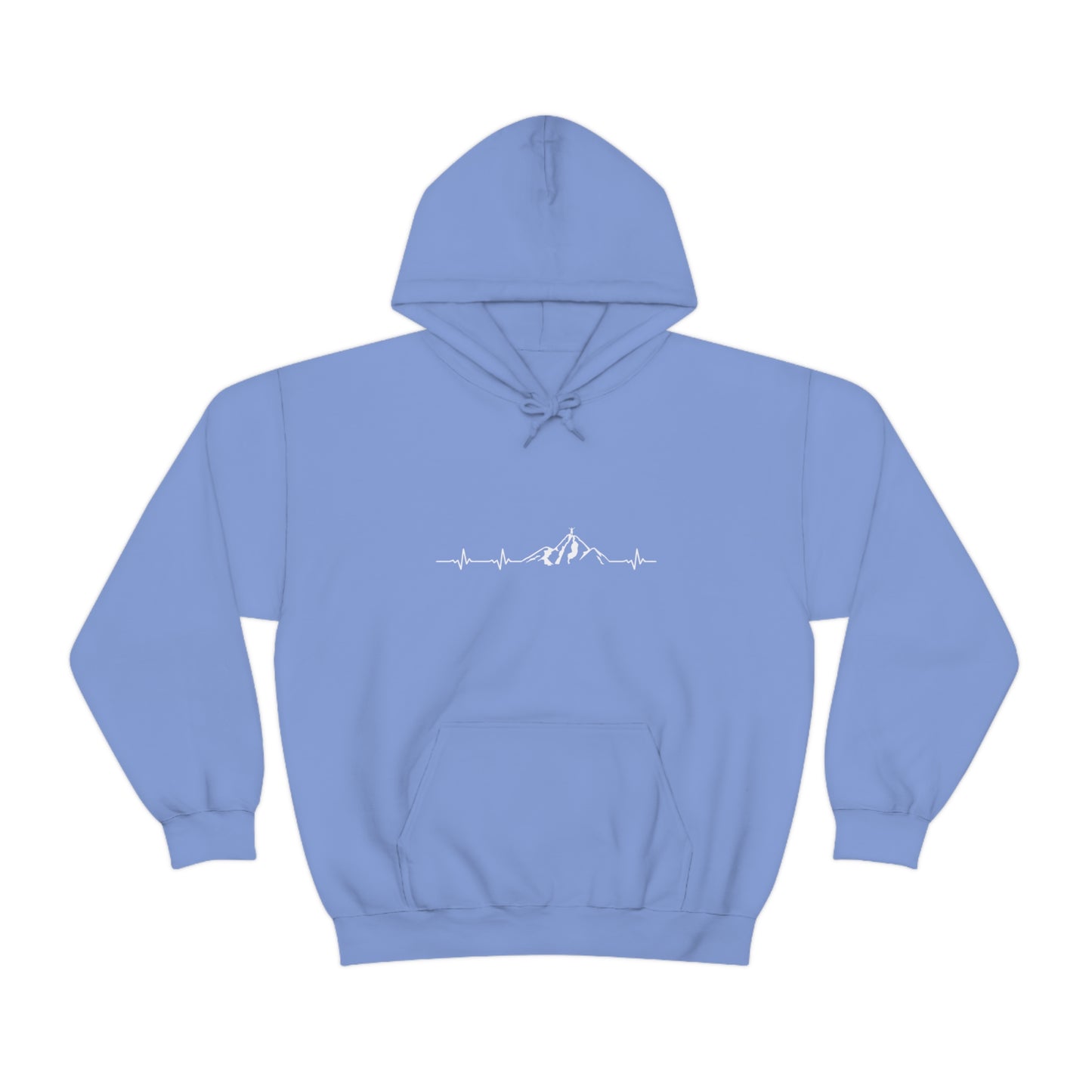 Mountain Heartbeat - Unisex Hooded Sweatshirt