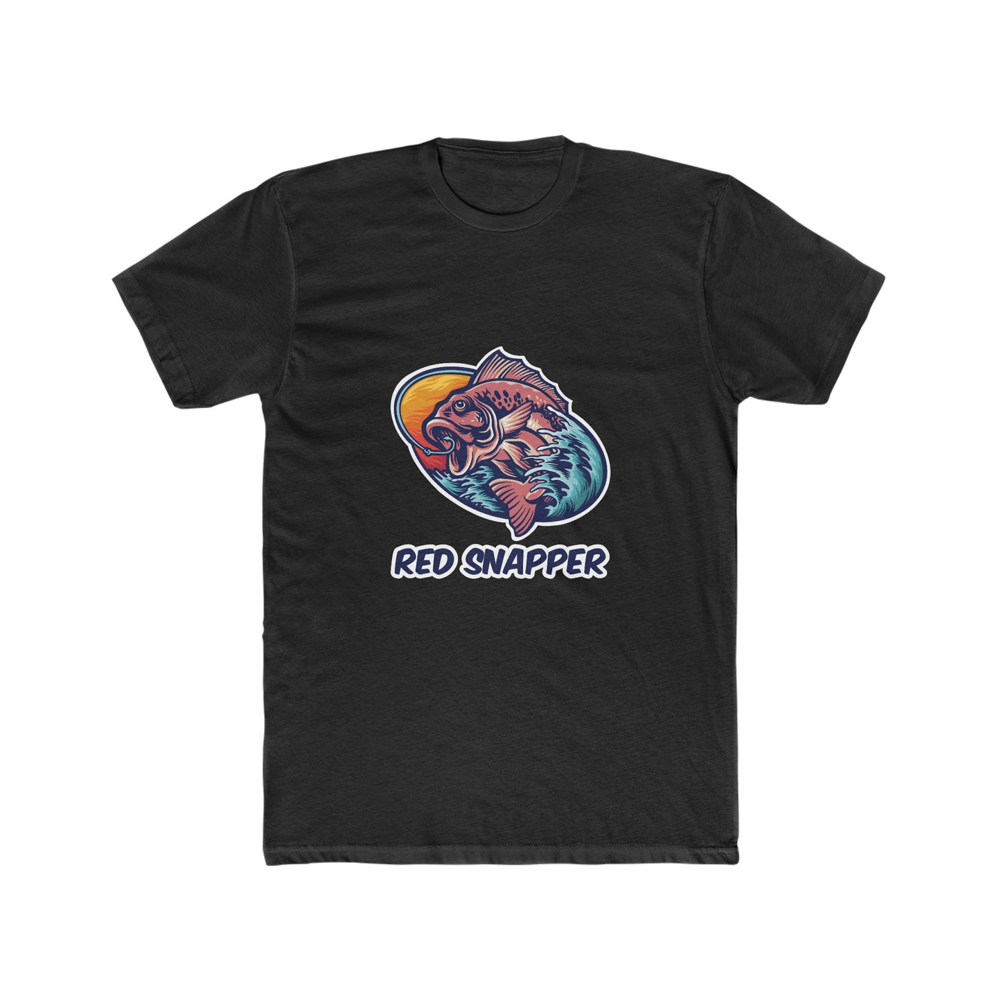 Red Snapper - Men's Cotton Crew Tee