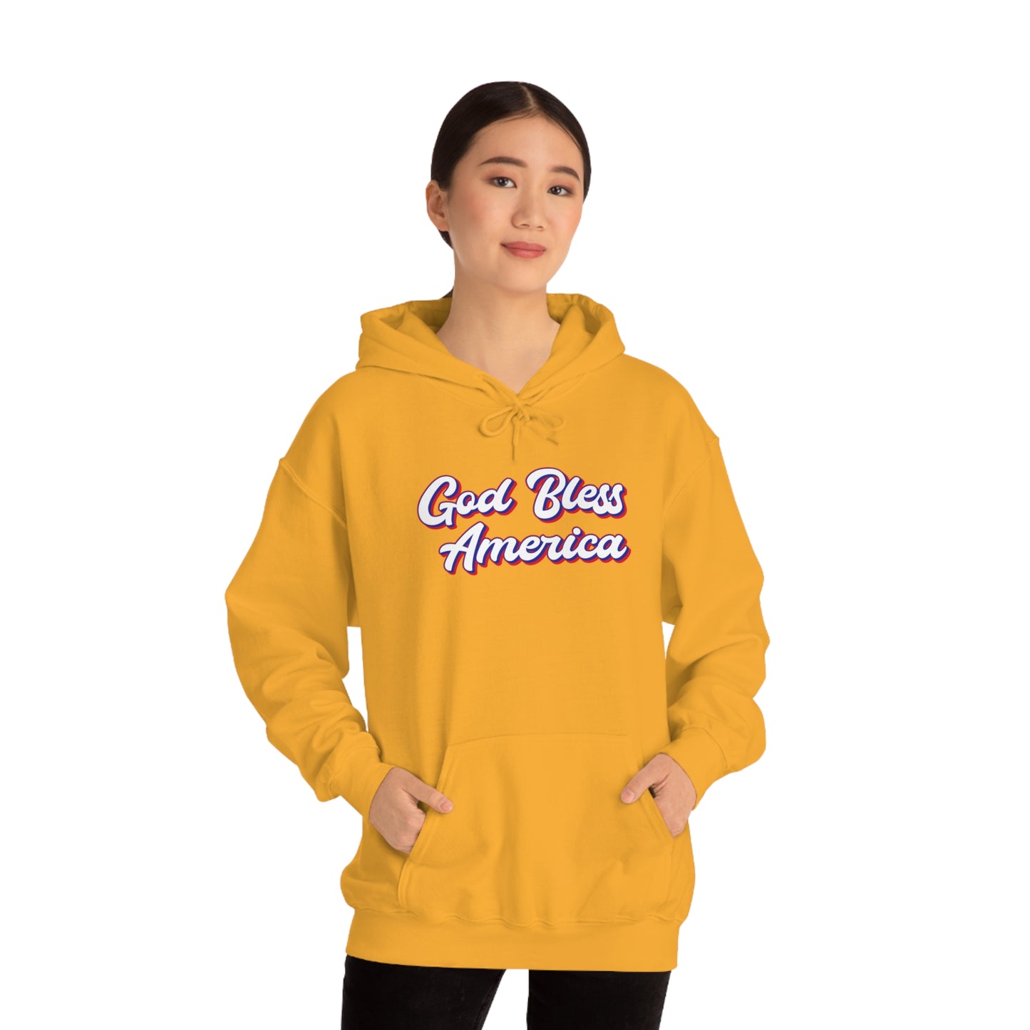 God Bless America - Unisex Hooded Sweatshirt