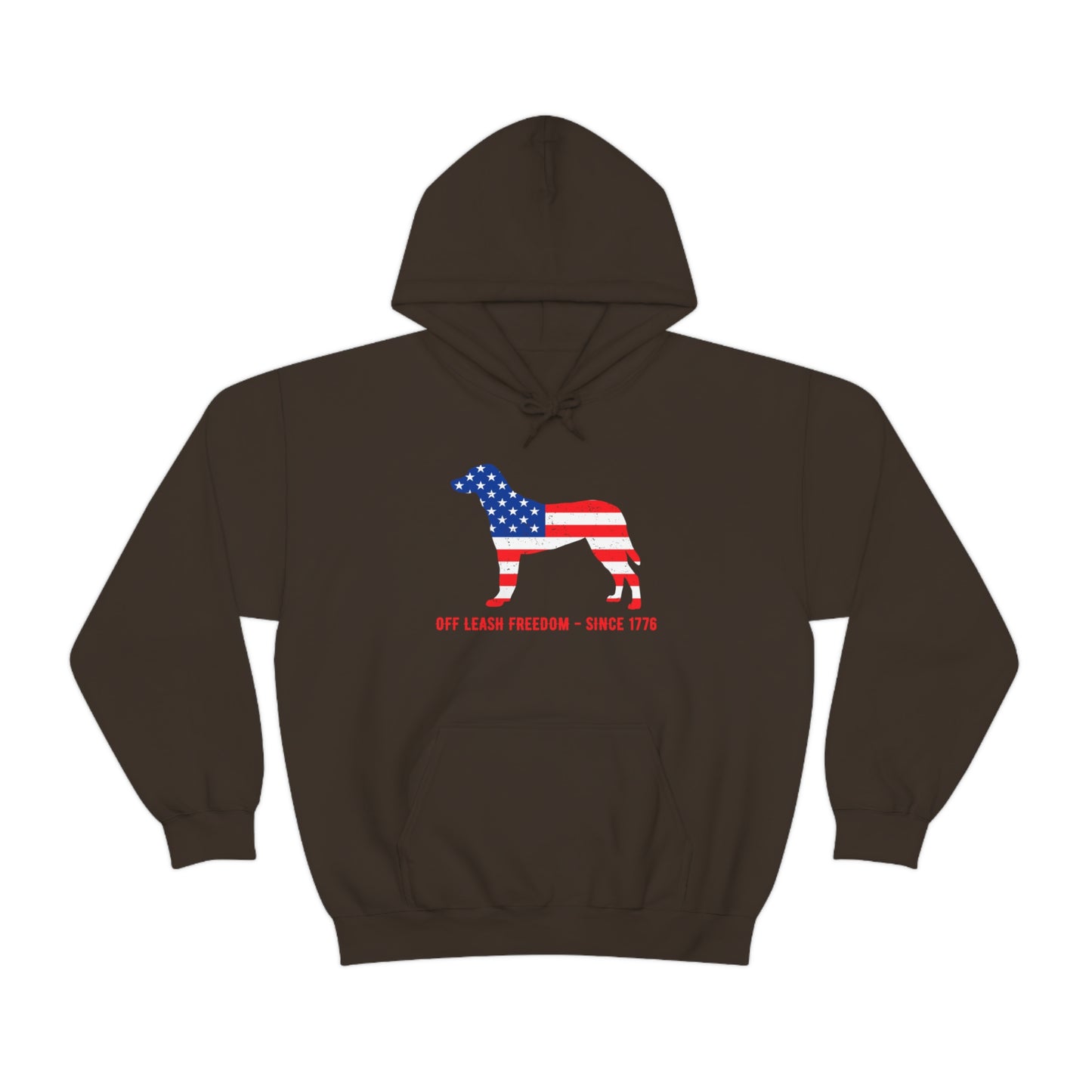 Off Leash Freedom - Unisex Hooded Sweatshirt