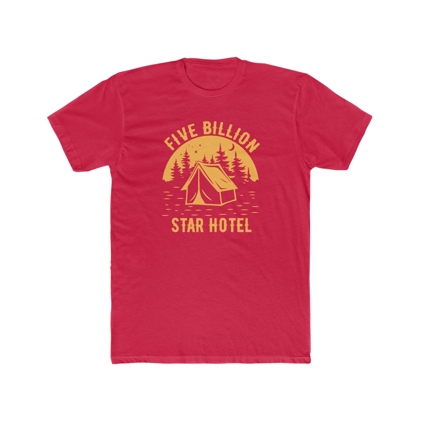 Five Billion Star Hotel - Men's Cotton Crew Tee