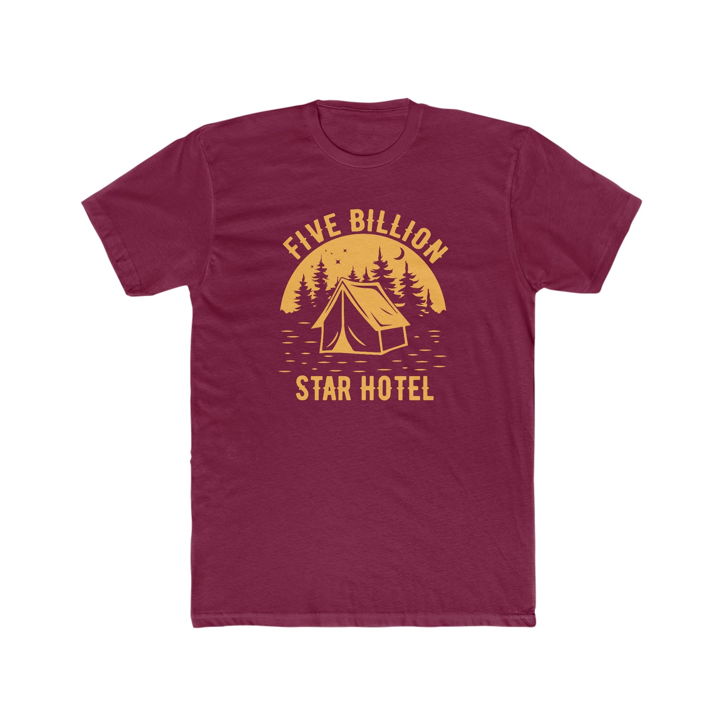 Five Billion Star Hotel - Men's Cotton Crew Tee