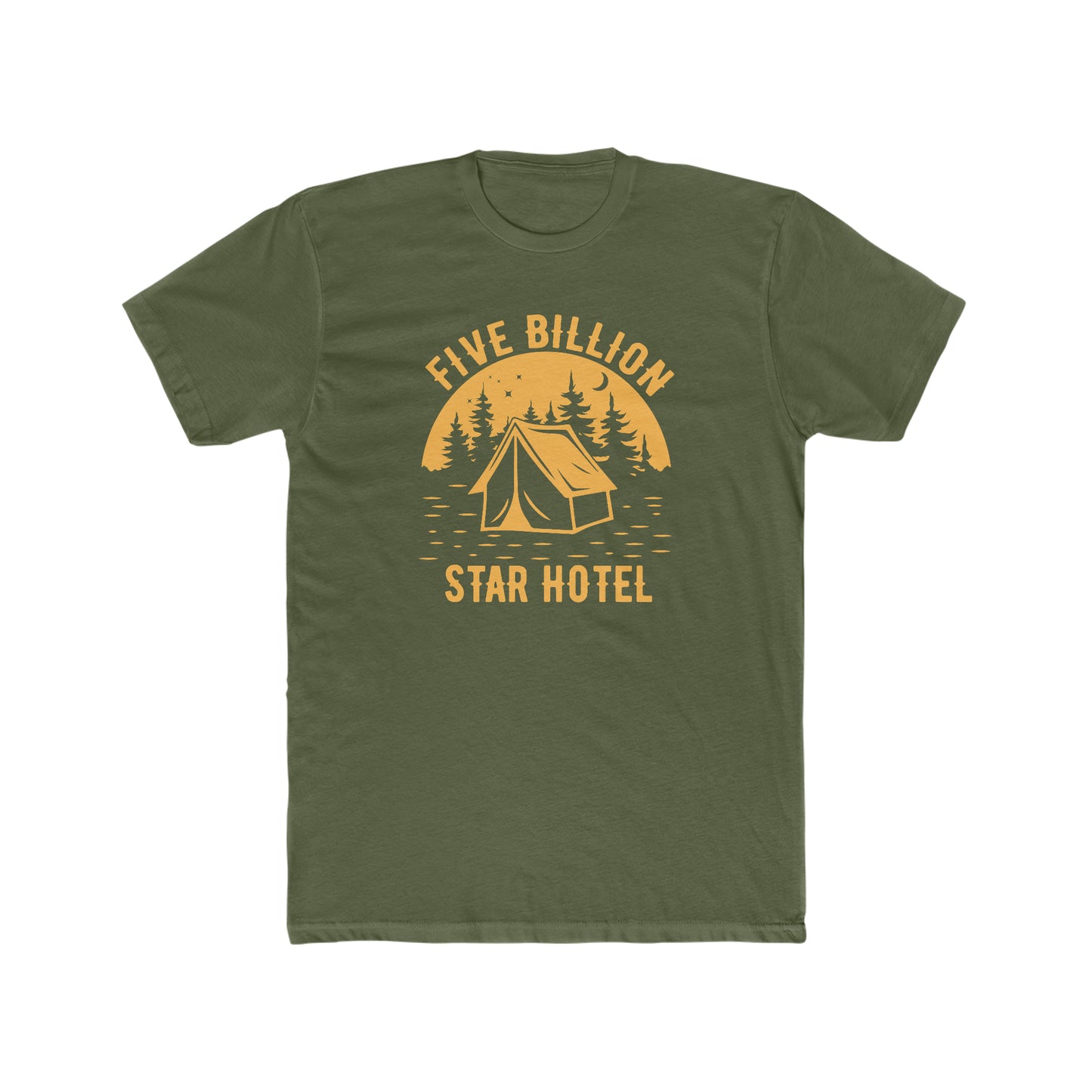 Five Billion Star Hotel - Men's Cotton Crew Tee