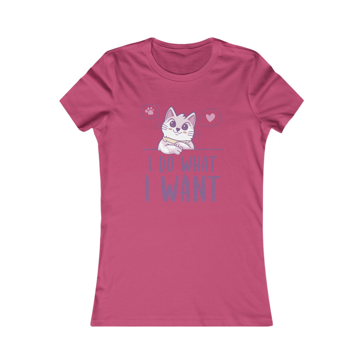I do what I want - Cat - Women's T-Shirt