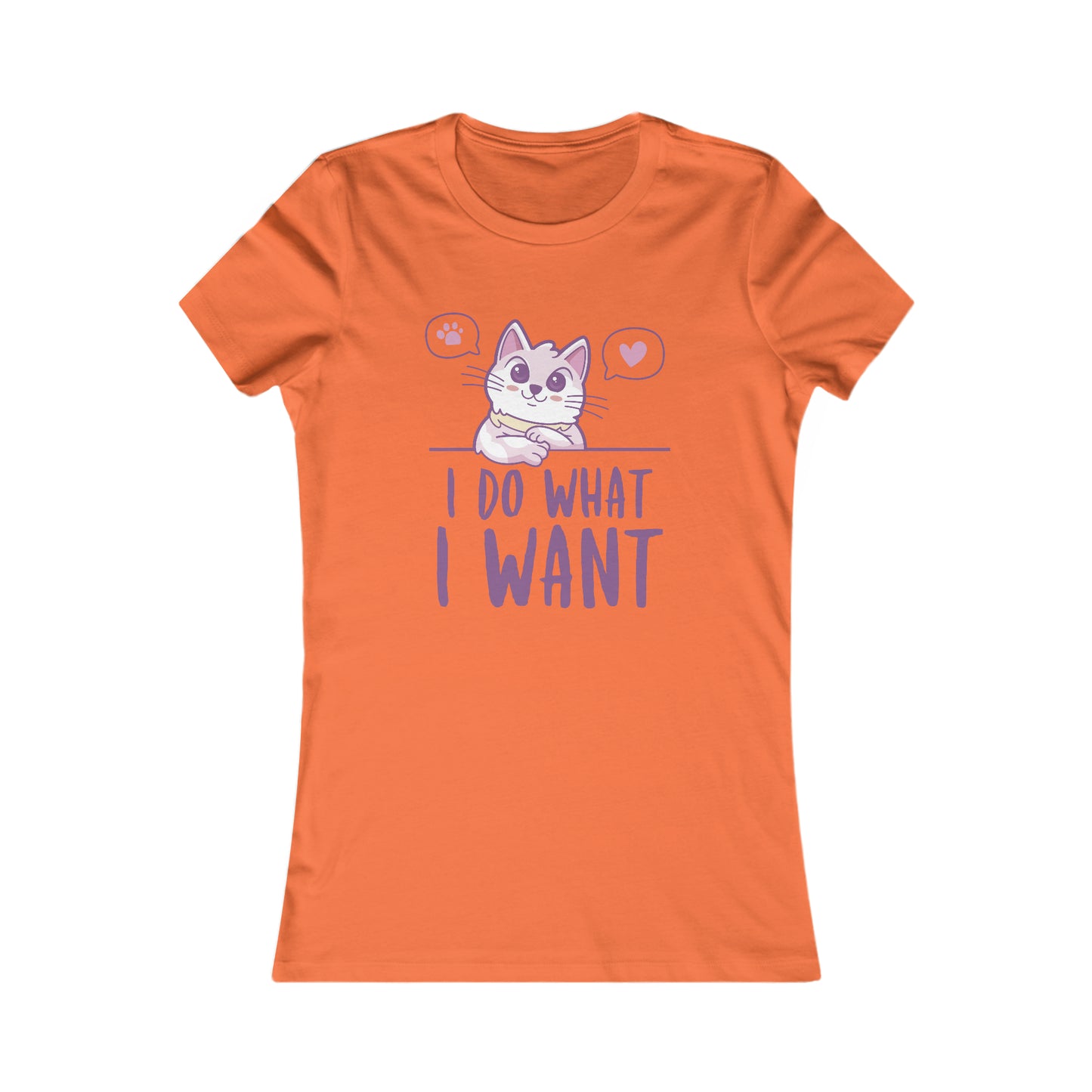 I do what I want - Cat - Women's T-Shirt