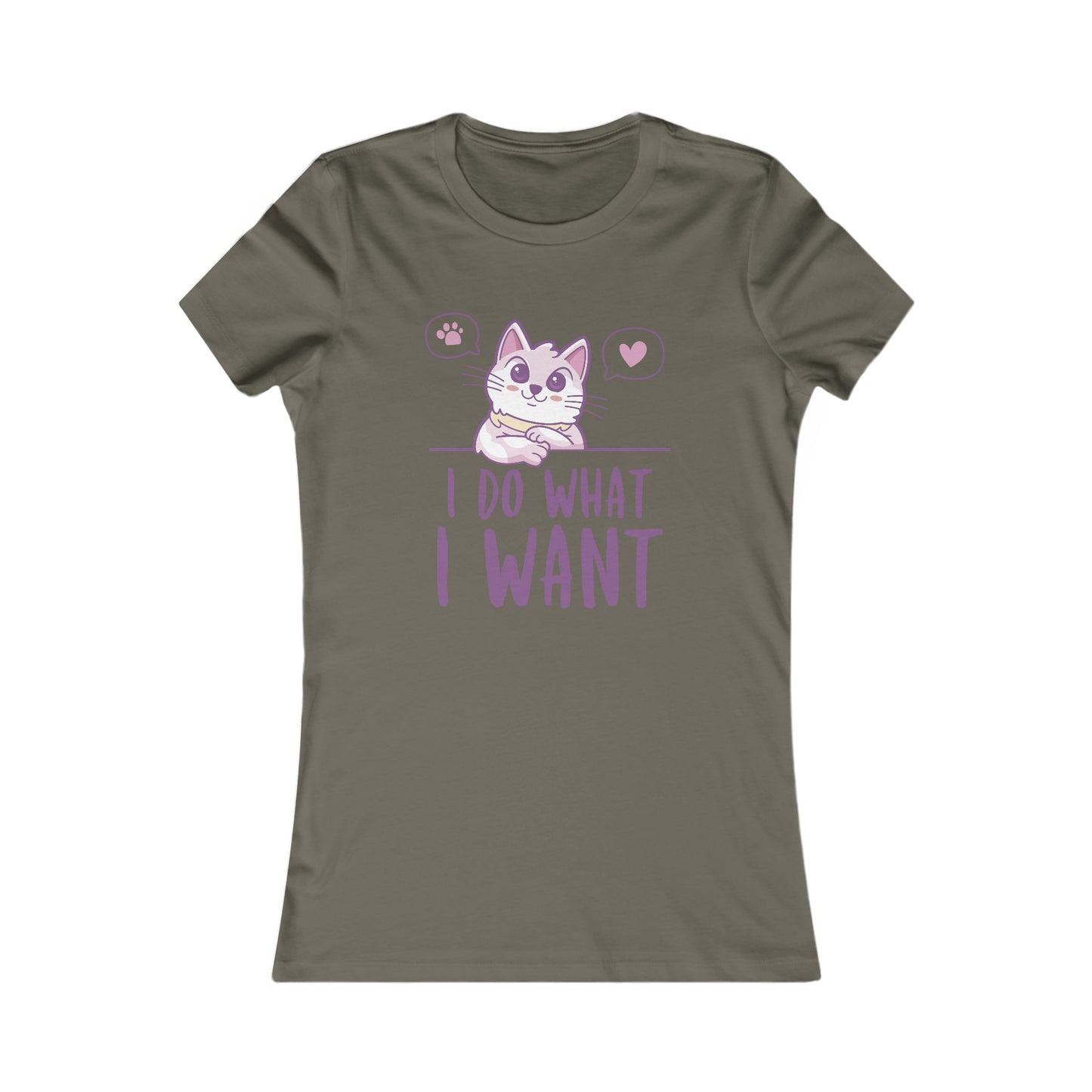 I do what I want - Cat - Women's T-Shirt