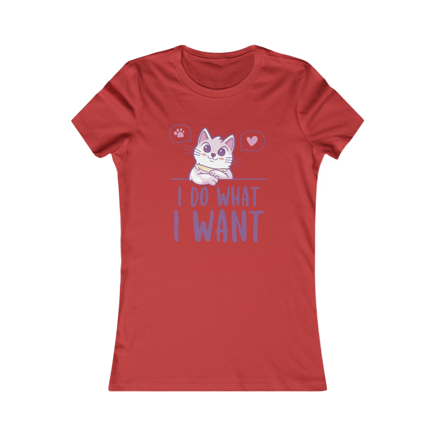 I do what I want - Cat - Women's T-Shirt